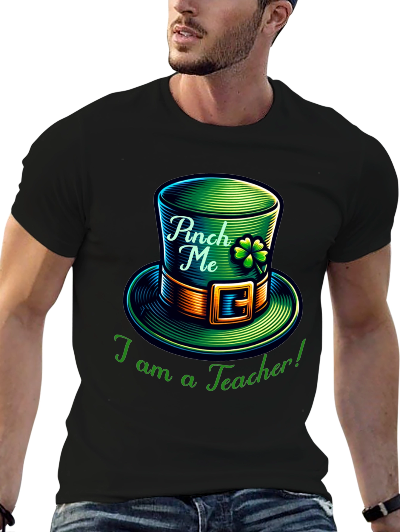 St. Patricks Day Teacher T-Shirt - Pinch Me!