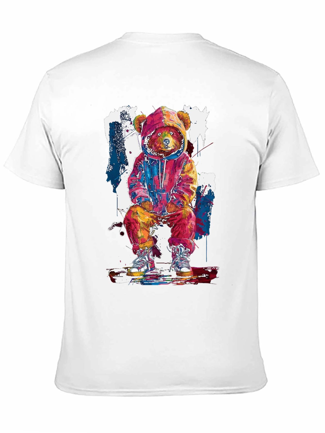 Urban Bear Graphic Tee - Cool Streetwear Style