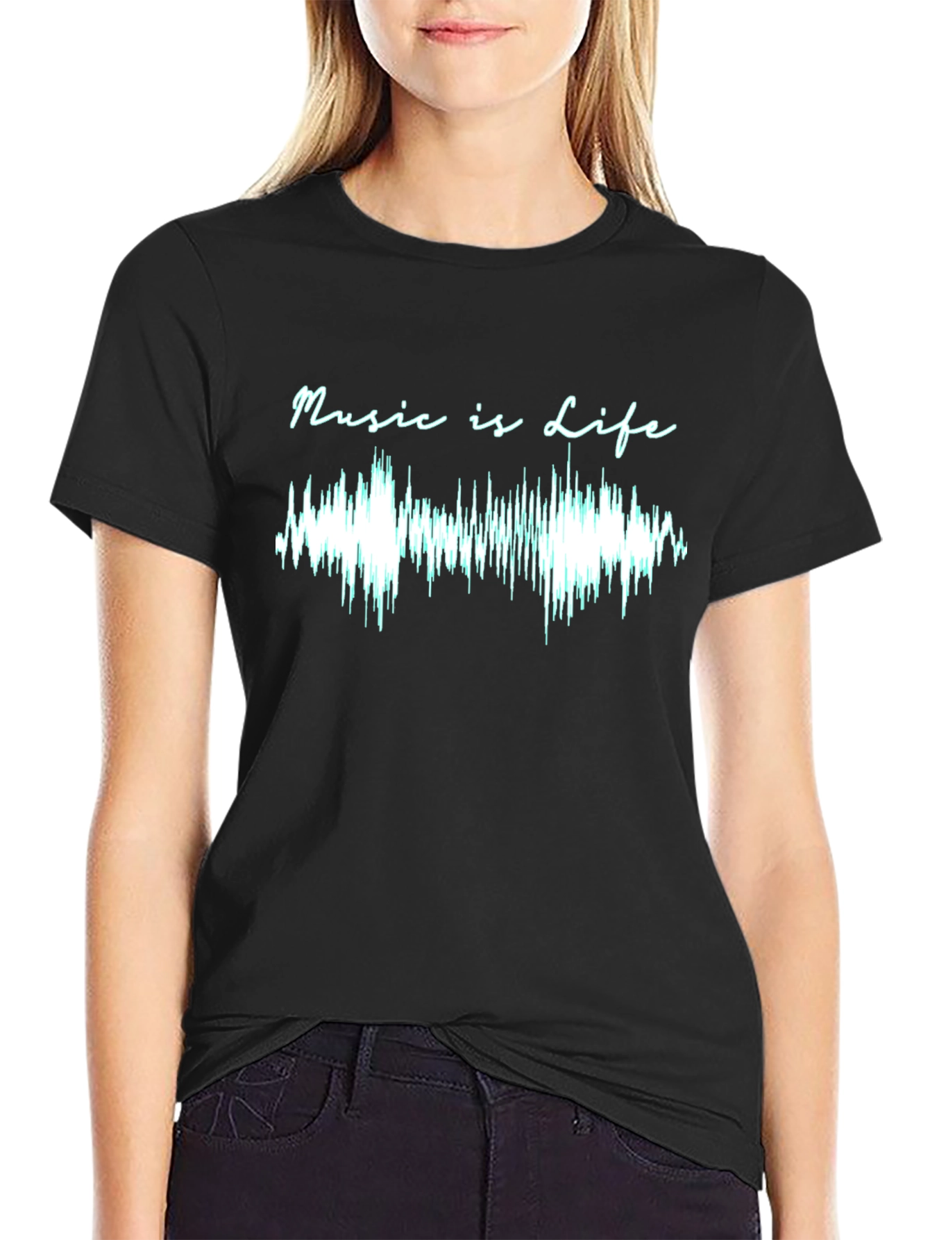 Music Is Life T-Shirt - Graphic Tee
