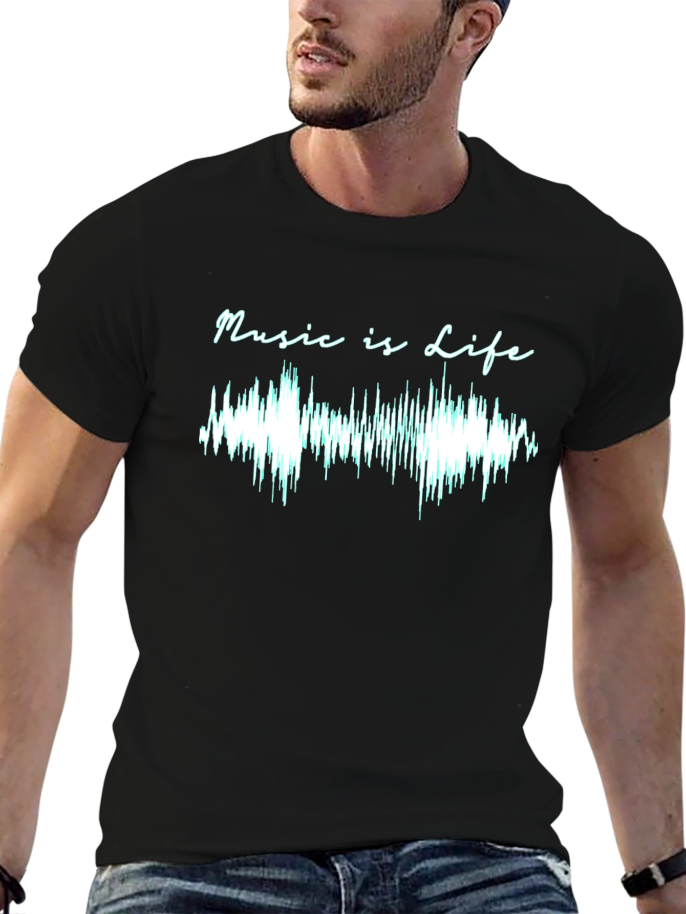 Music Is Life T-Shirt - Graphic Tee