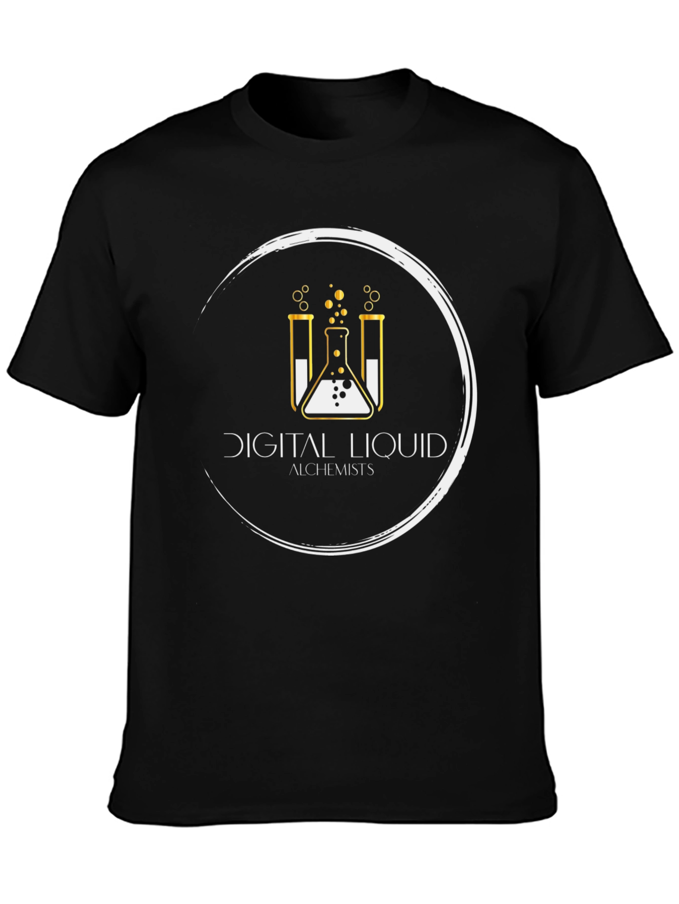Digital Liquid Alchemists Black T-Shirt