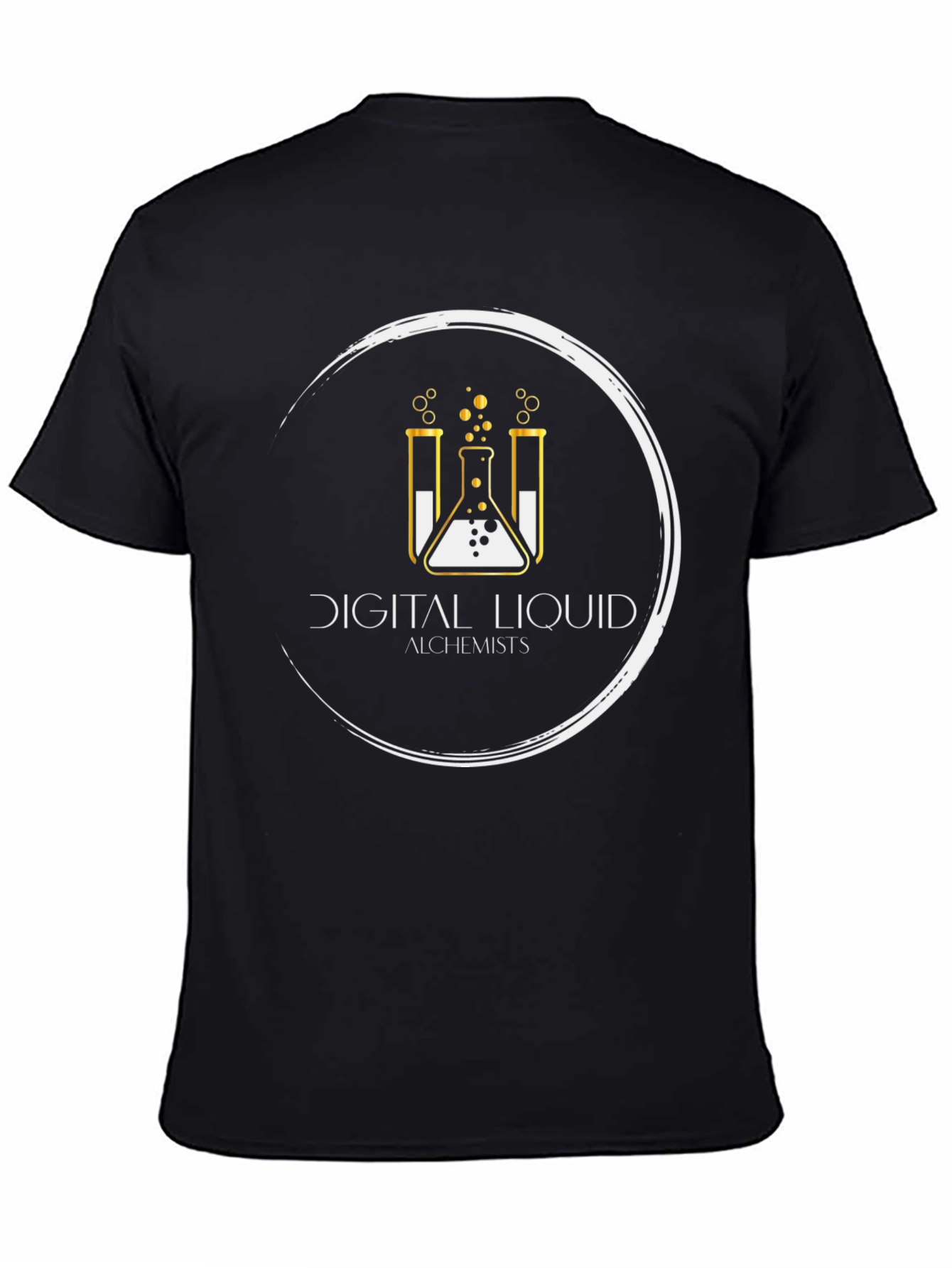 Digital Liquid Alchemists Black T-Shirt