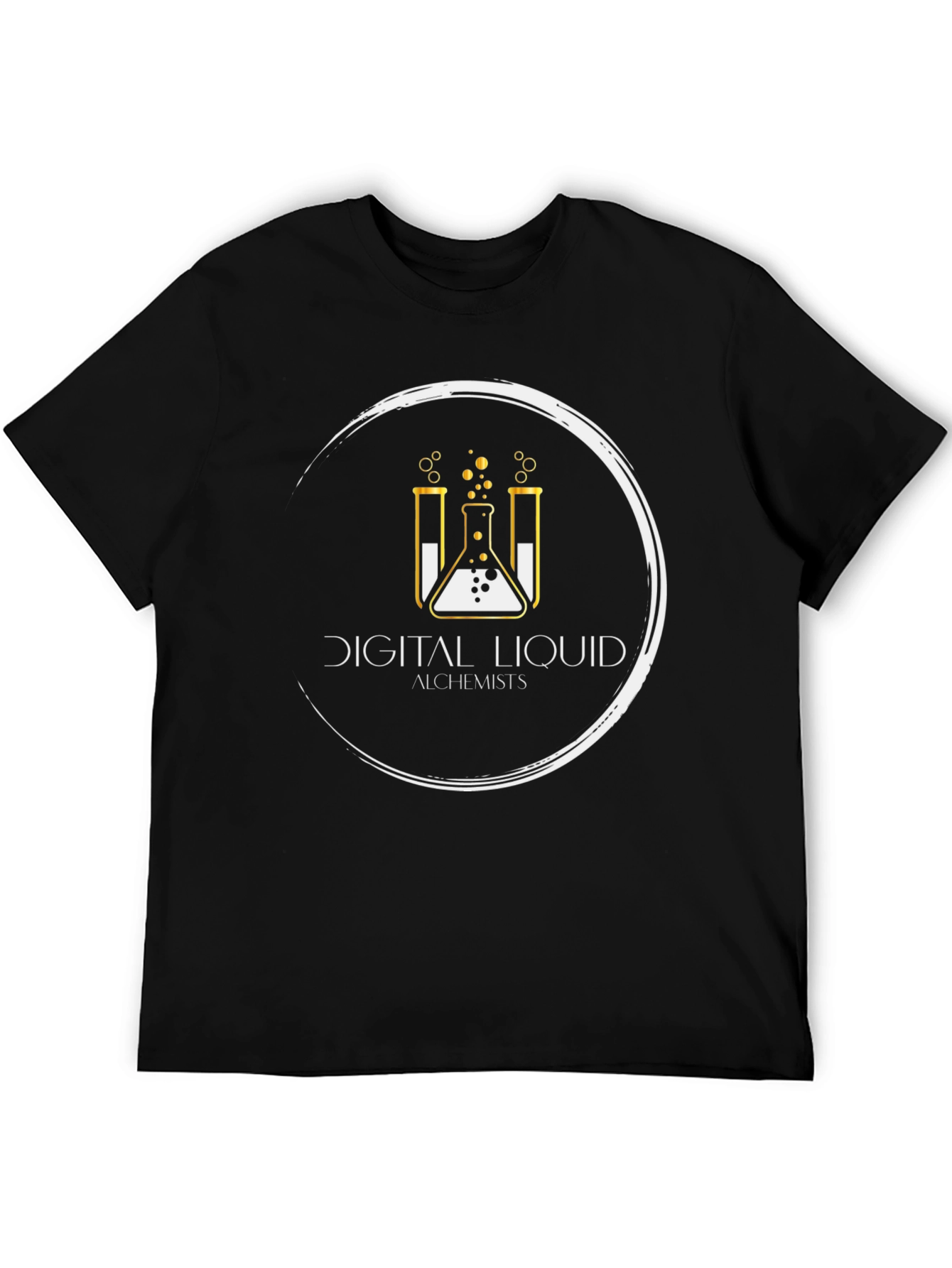 Digital Liquid Alchemists Black T-Shirt