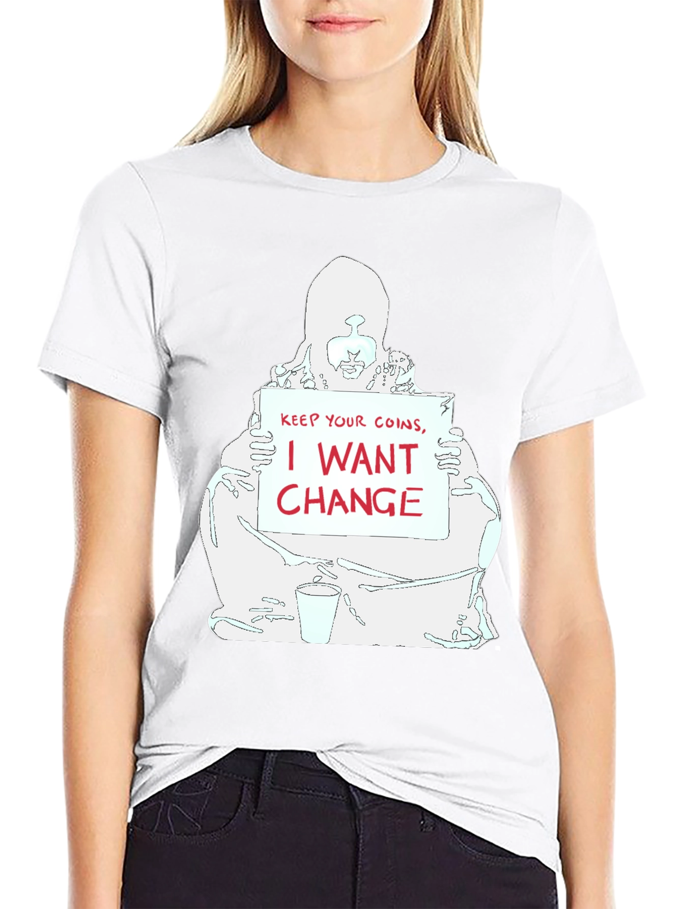 I Want Change Graphic T-Shirt - Unisex