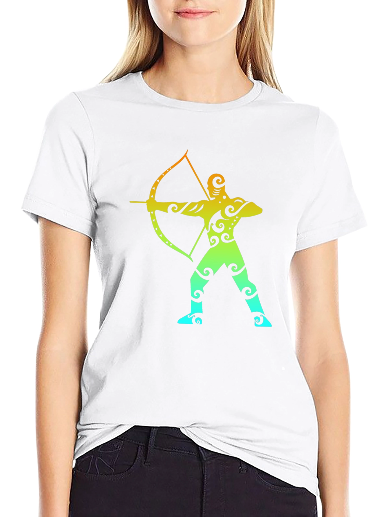 Archer Graphic Tee - Tribal Design