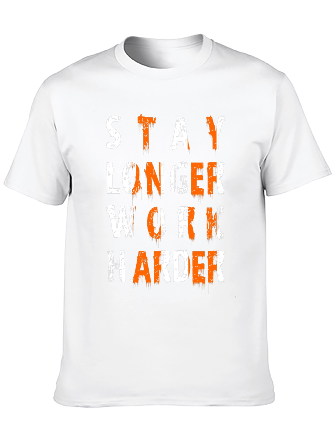 Stay Longer Work Harder Graphic Tee