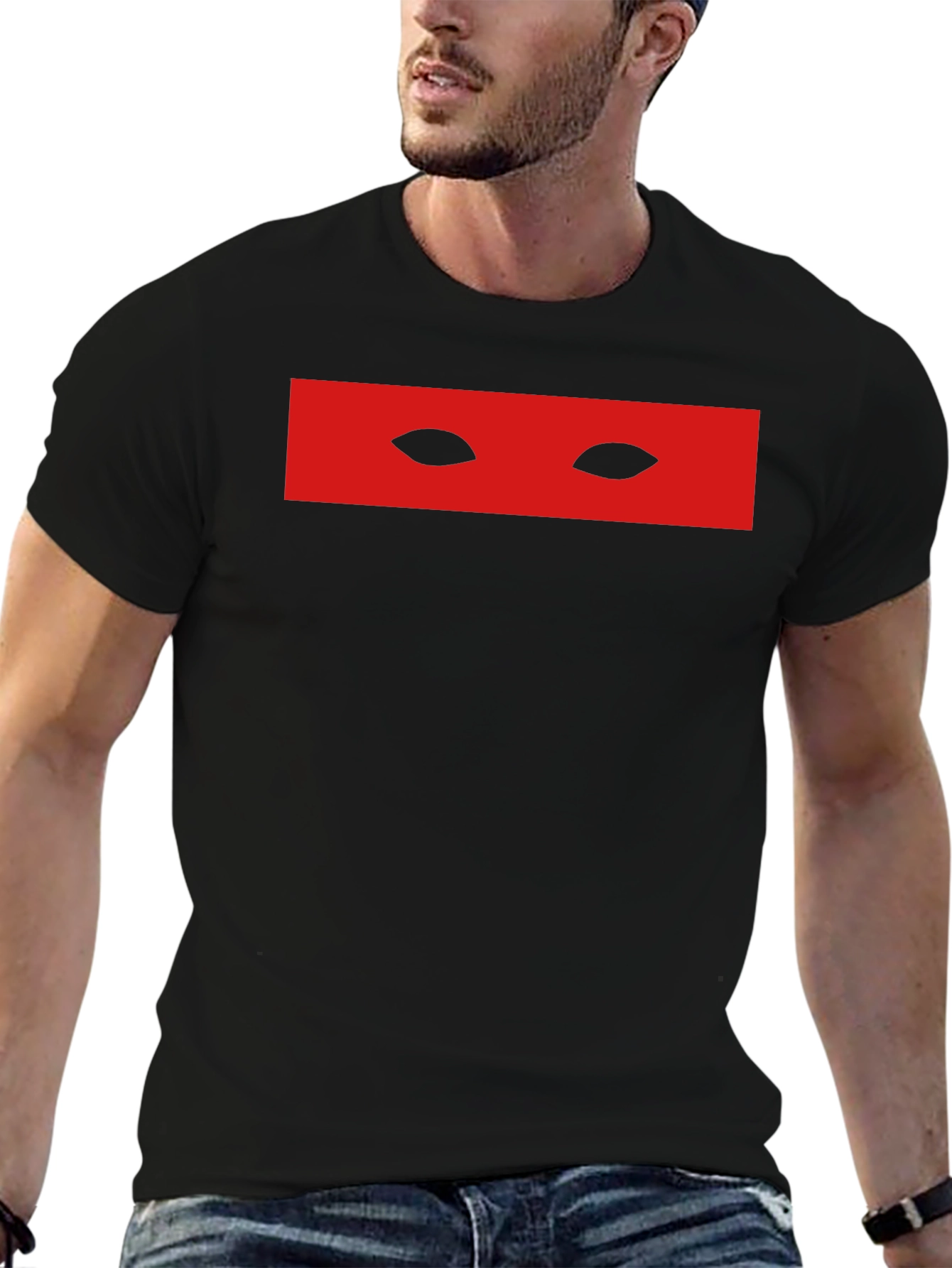 Ninja Mask Graphic Tee - Stealthy Streetwear