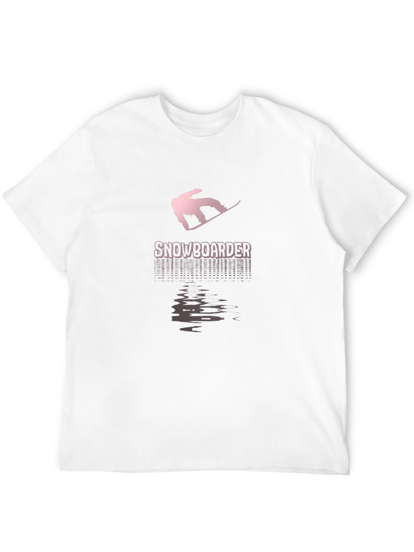 Snowboarder Graphic Black T-Shirt