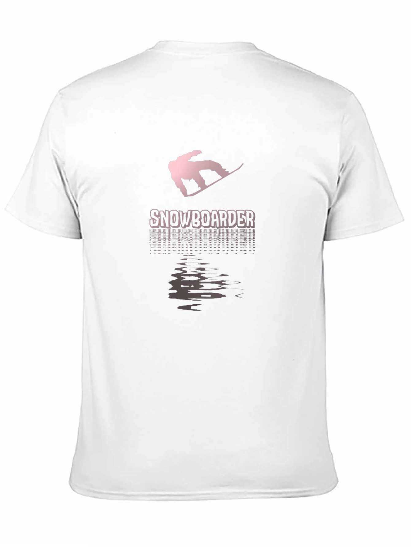 Snowboarder Graphic Black T-Shirt