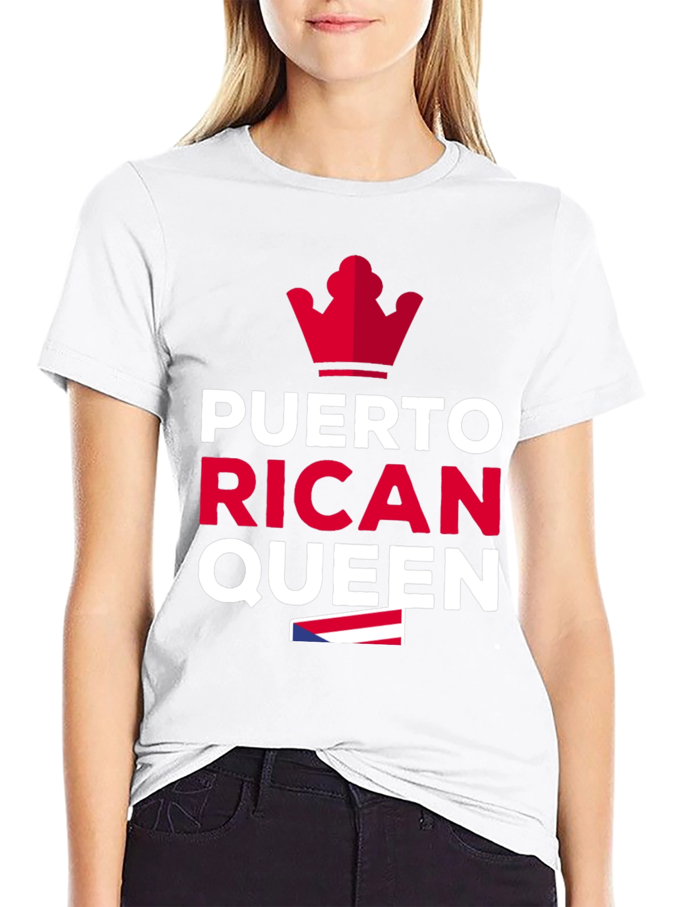 Puerto Rican Queen Graphic T-Shirt