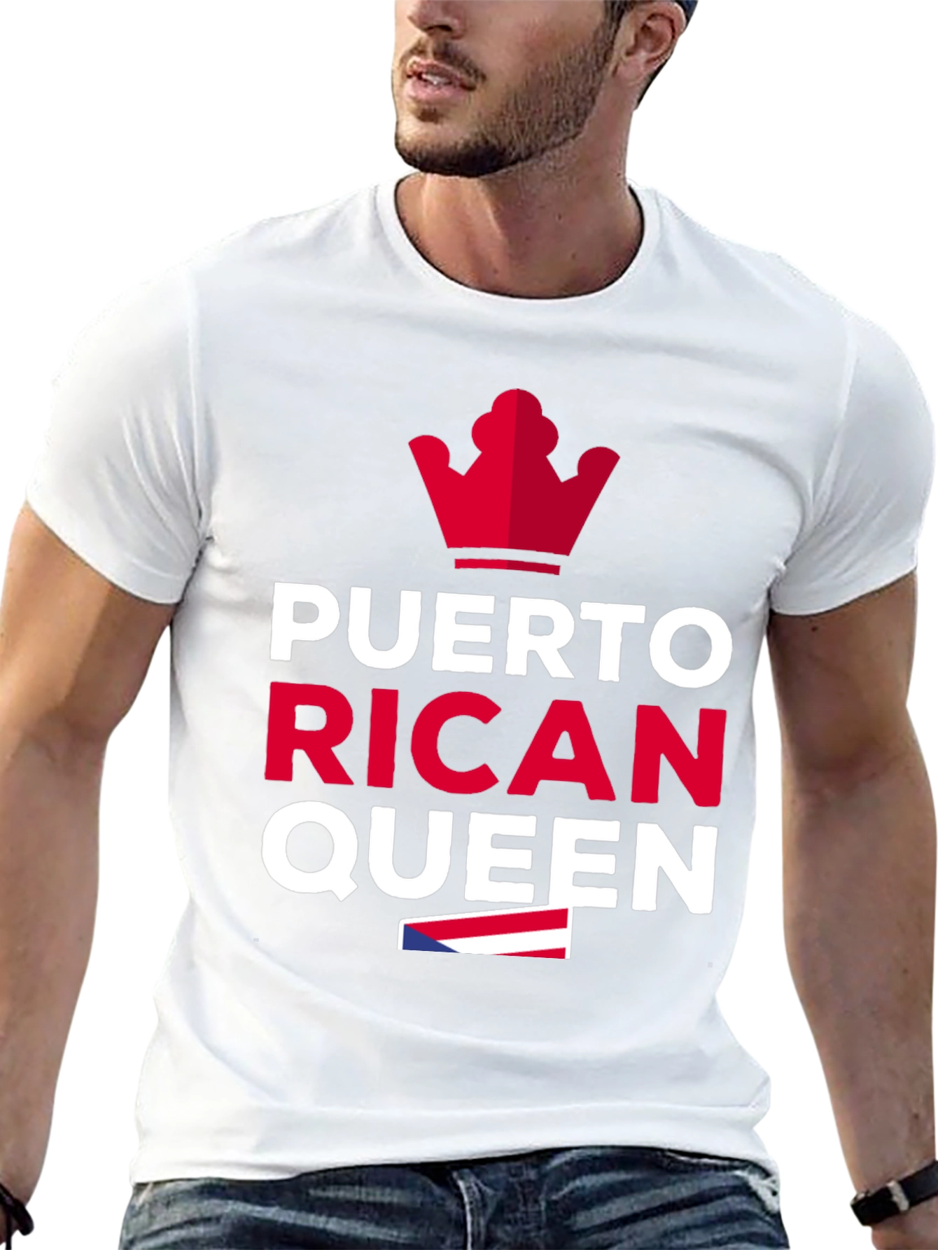 Puerto Rican Queen Graphic T-Shirt