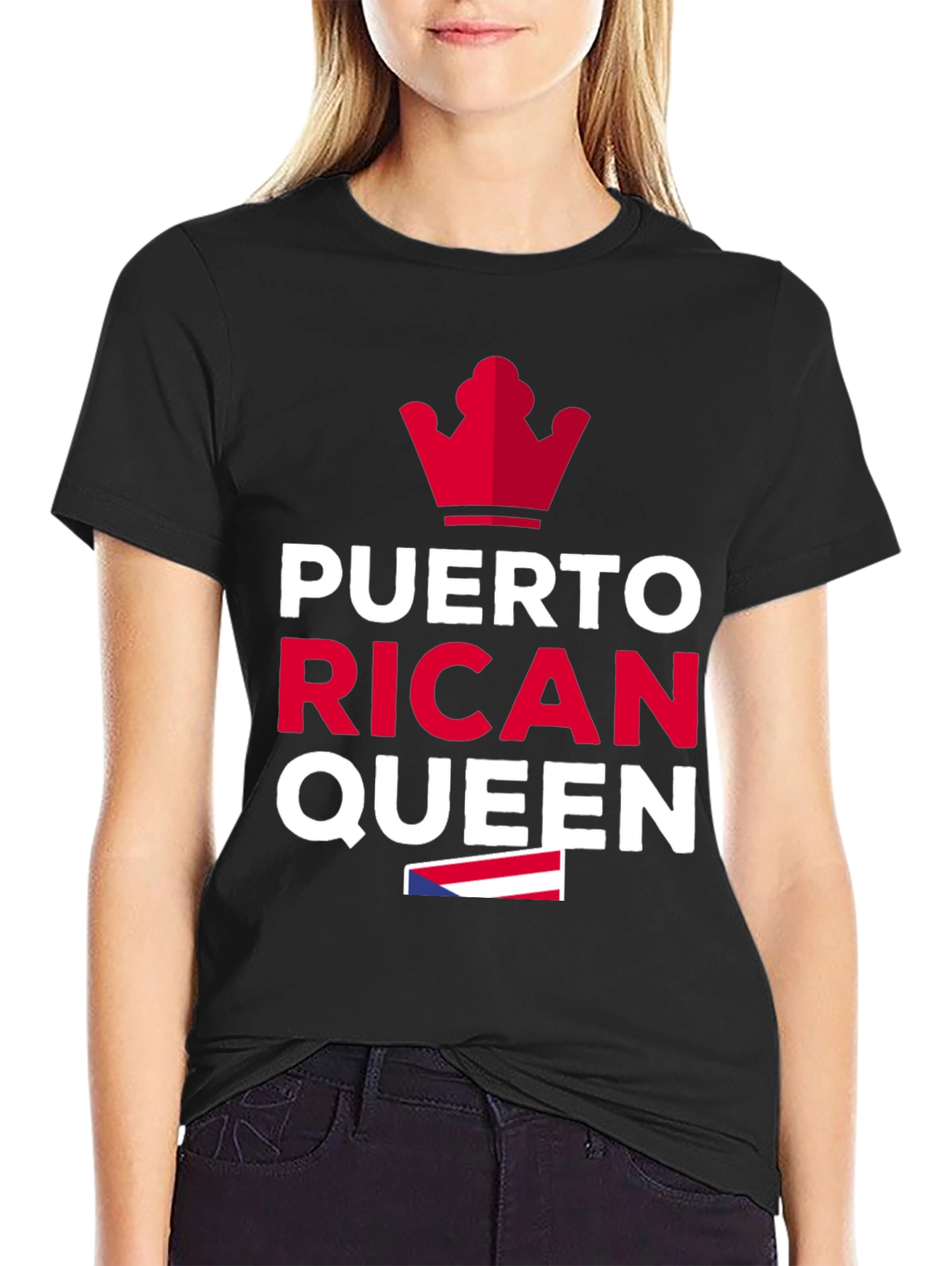 Puerto Rican Queen Graphic T-Shirt