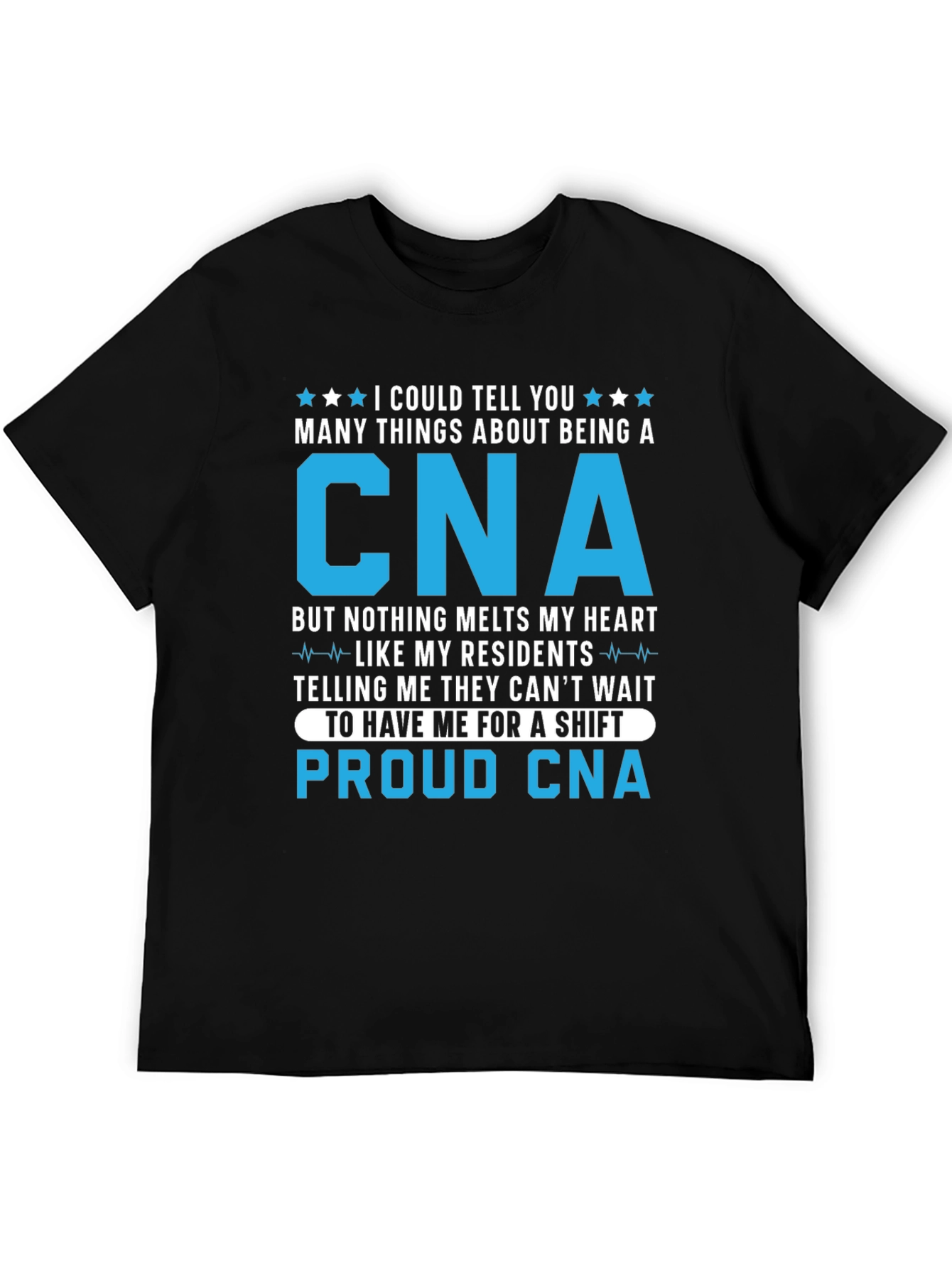 Proud CNA T-Shirt for Caregivers