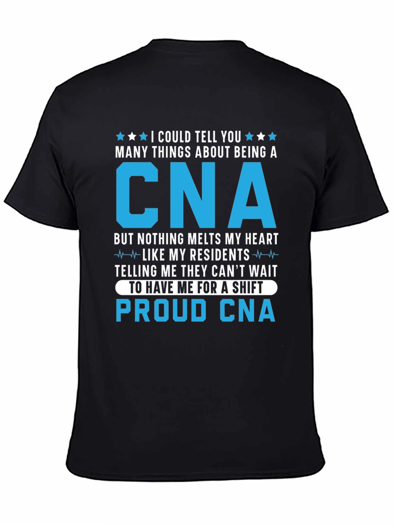Proud CNA T-Shirt for Caregivers