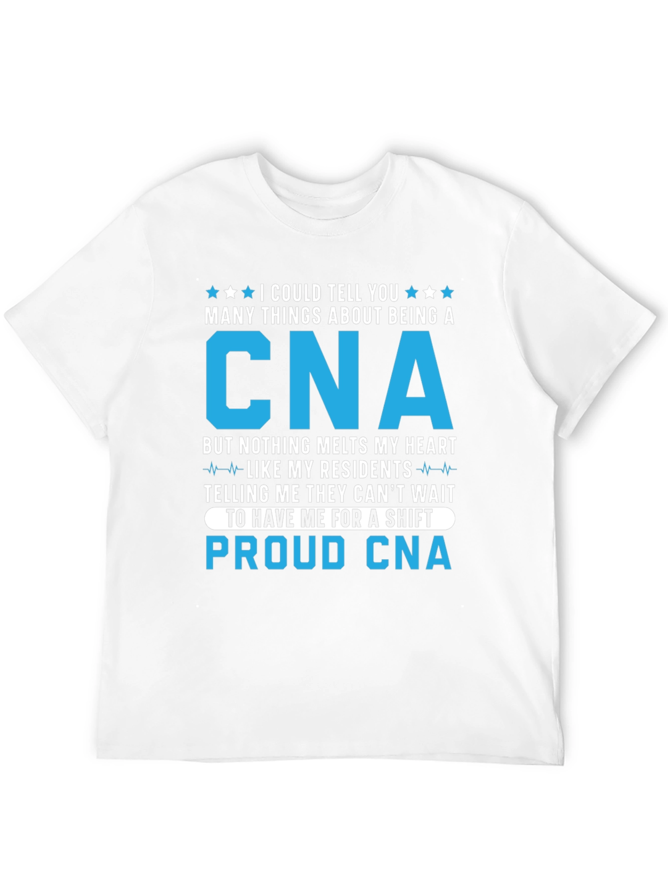 Proud CNA T-Shirt for Caregivers