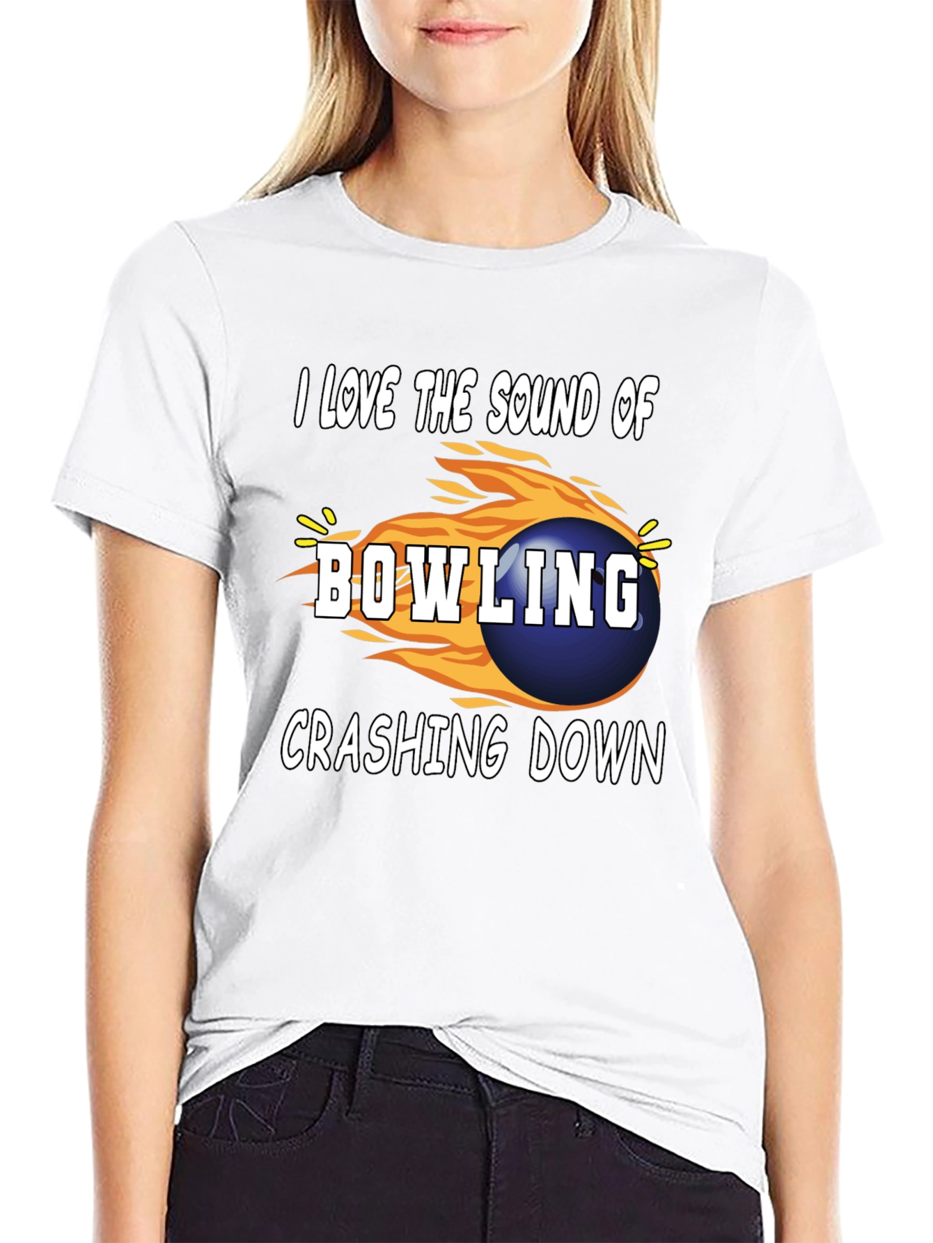 Bowling Lover Graphic T-Shirt