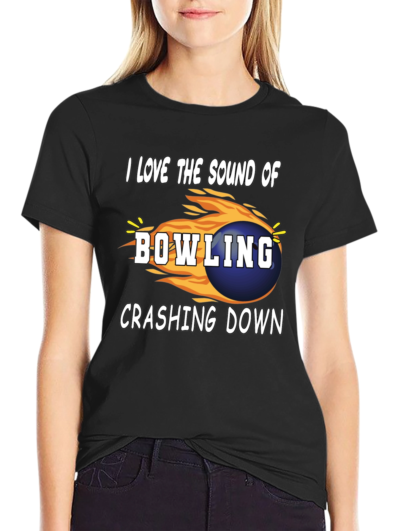Bowling Lover Graphic T-Shirt