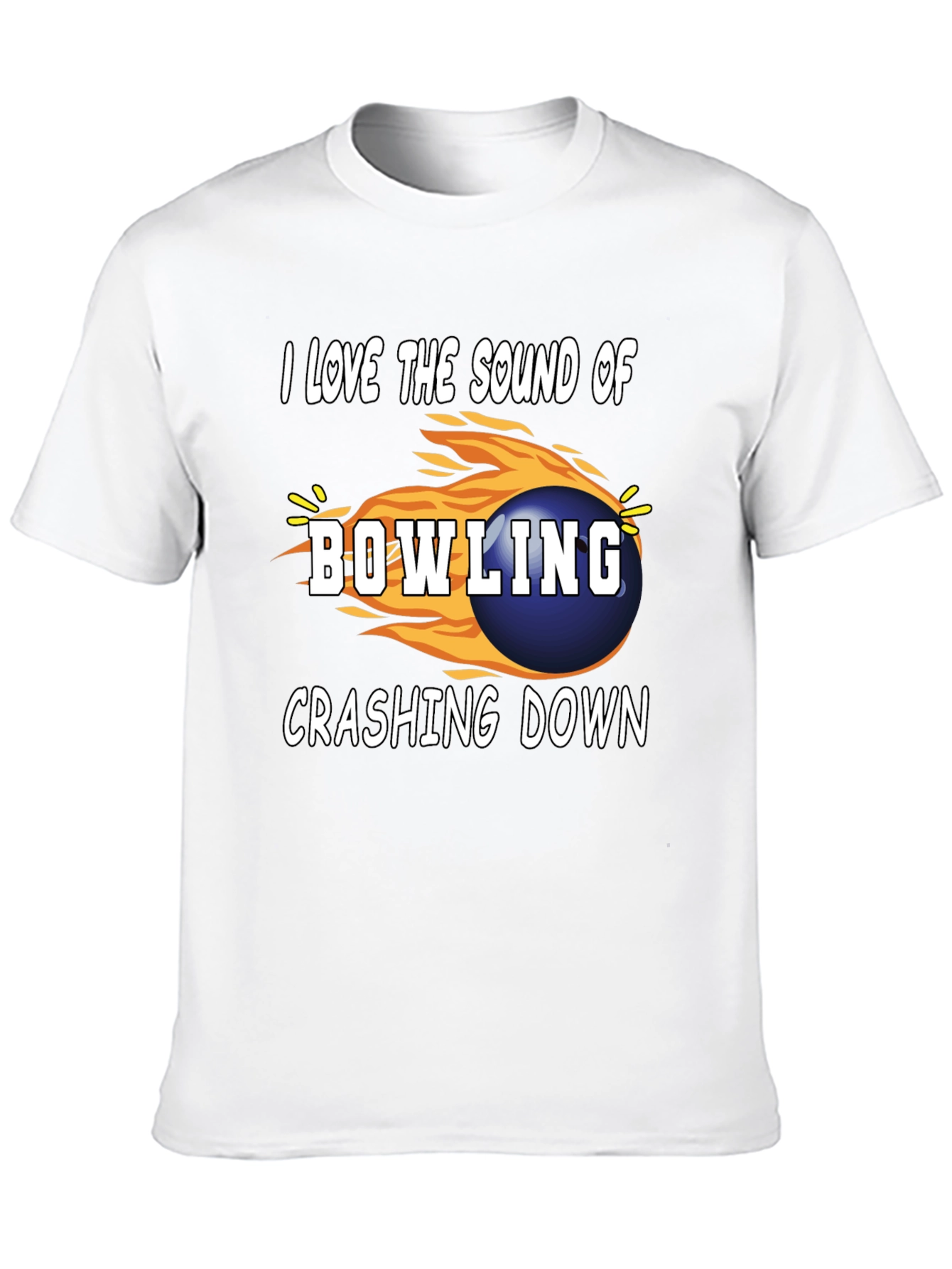 Bowling Lover Graphic T-Shirt