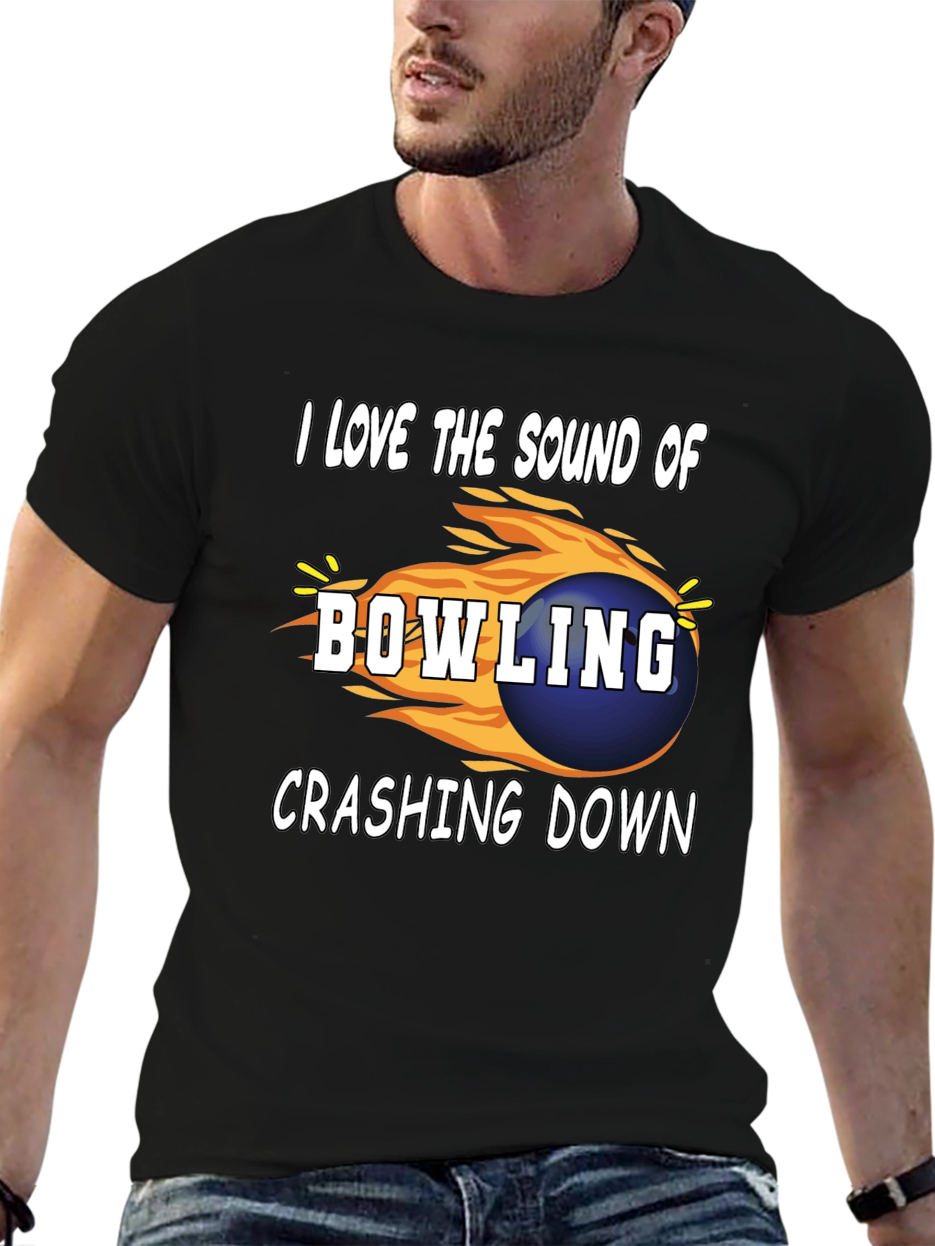 Bowling Lover Graphic T-Shirt