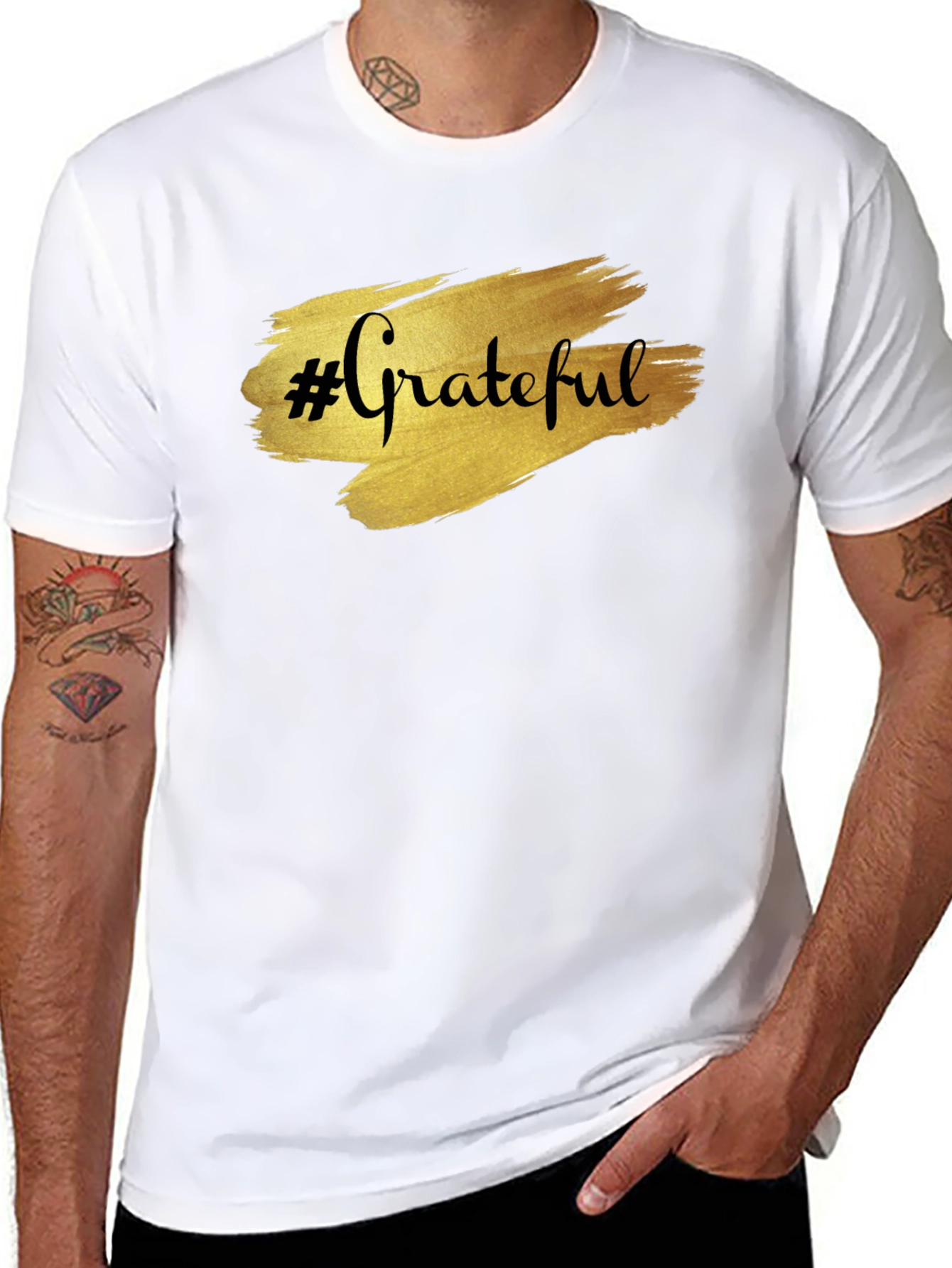Grateful Black T-Shirt