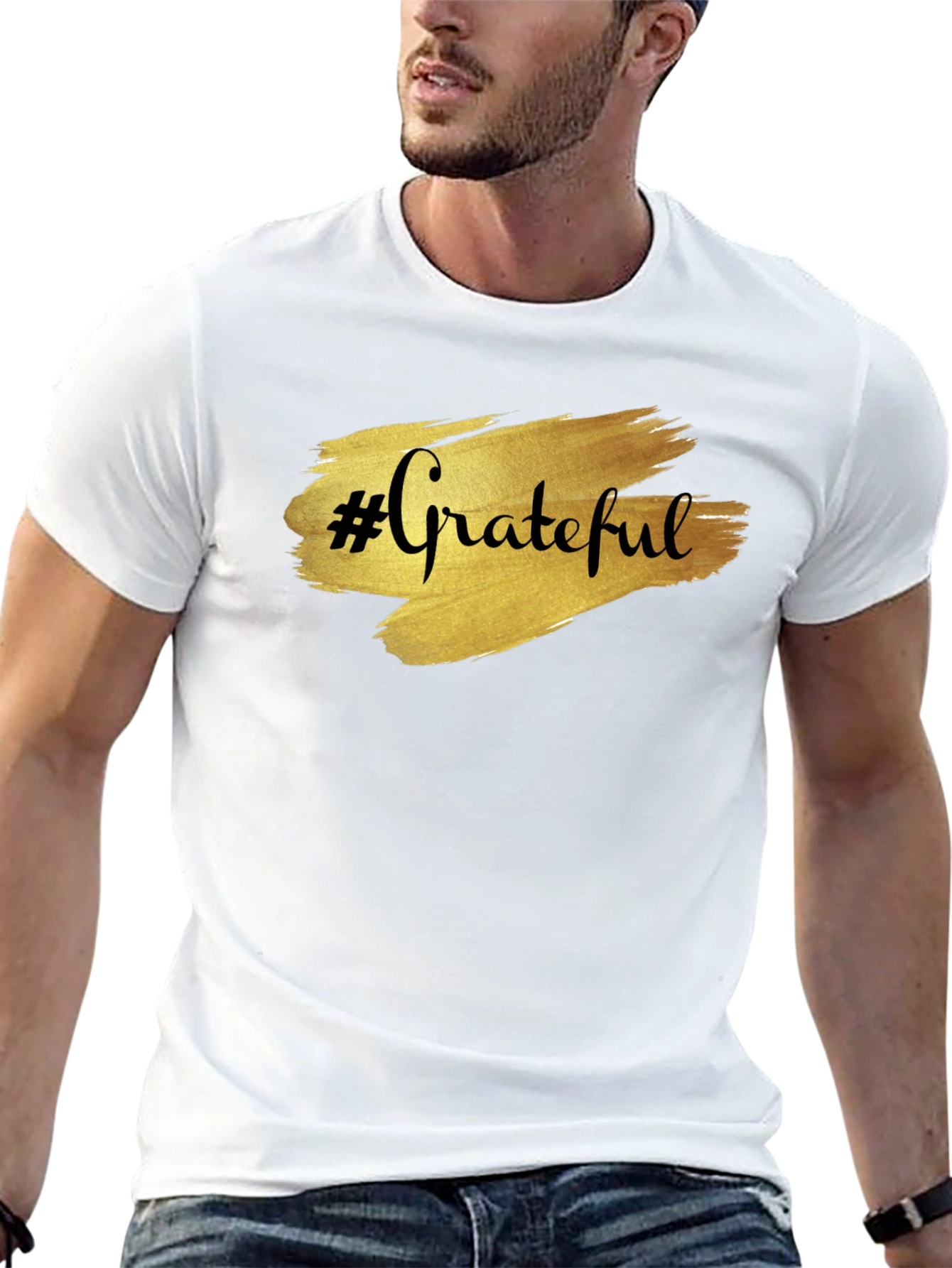 Grateful Black T-Shirt