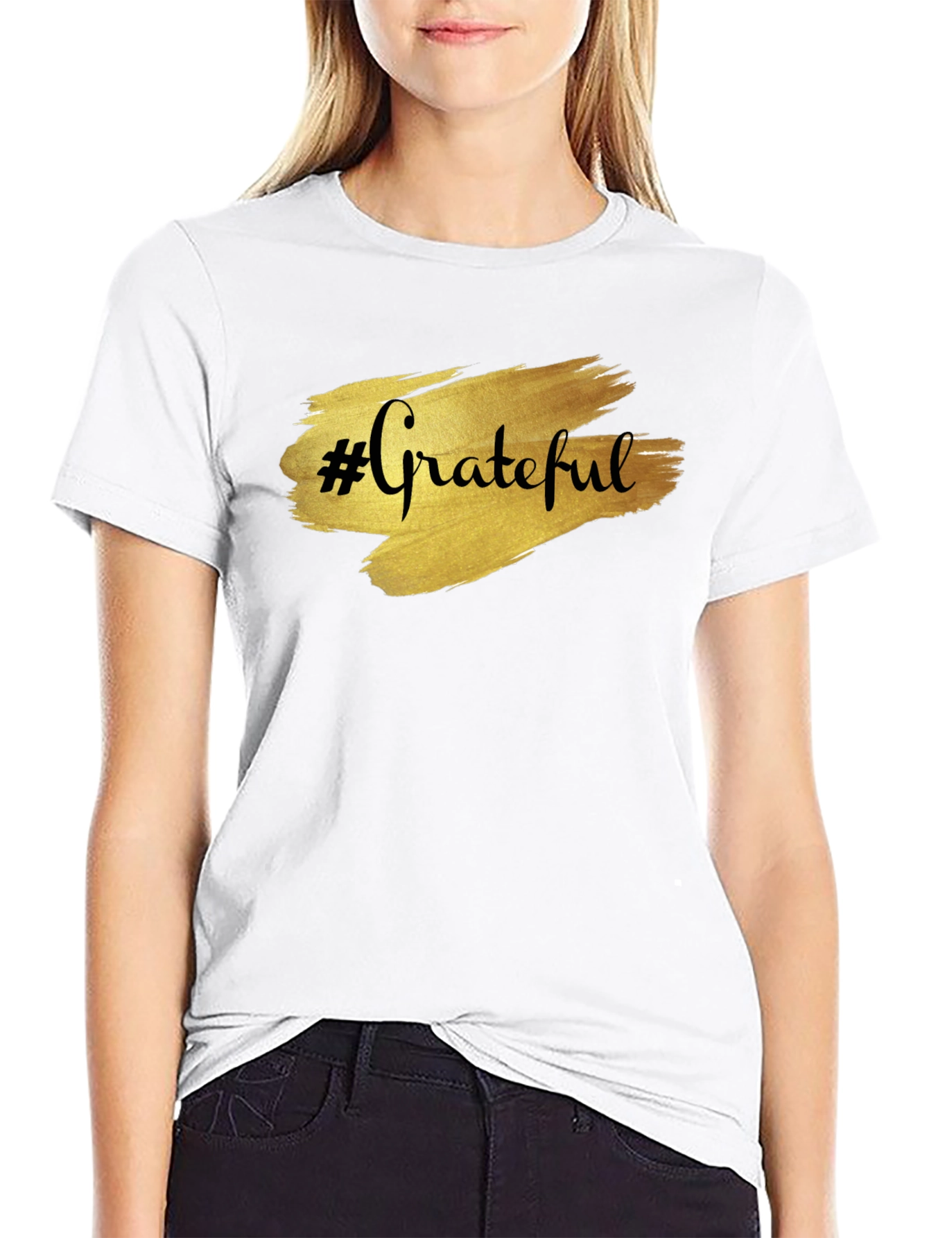 Grateful Black T-Shirt