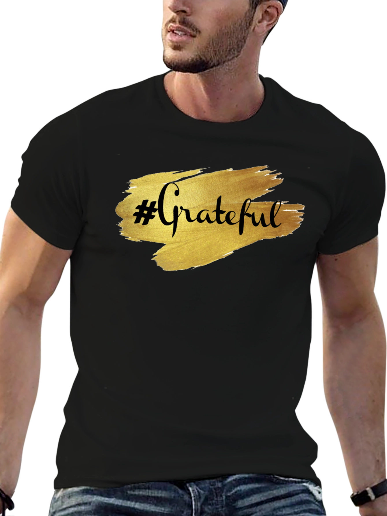 Grateful Black T-Shirt