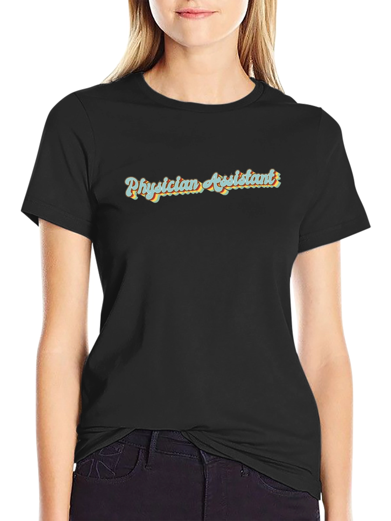 Physician Assistant Retro Graphic T-Shirt