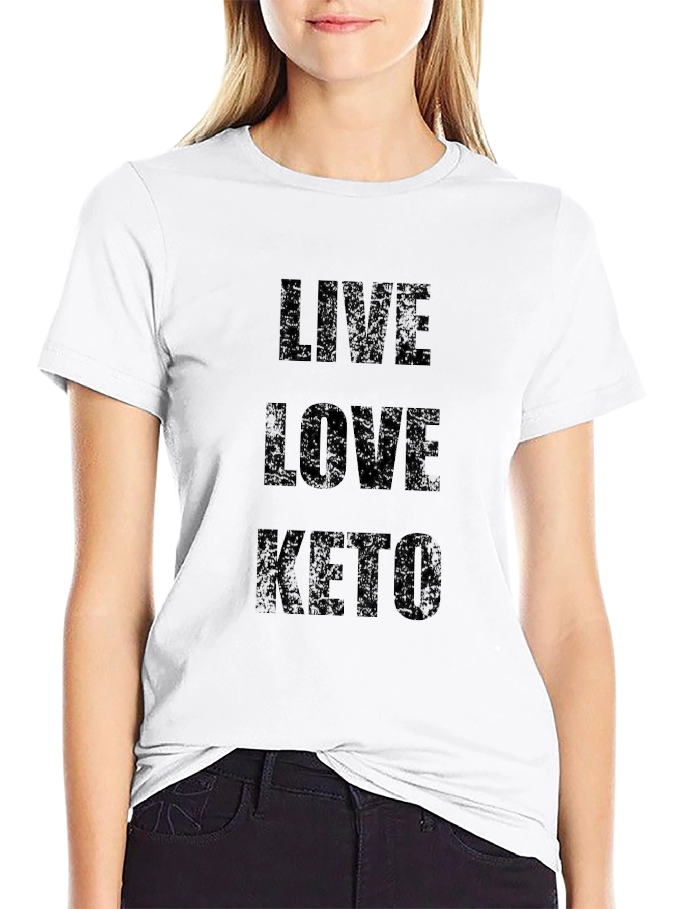 Live Love Keto Graphic T-Shirt