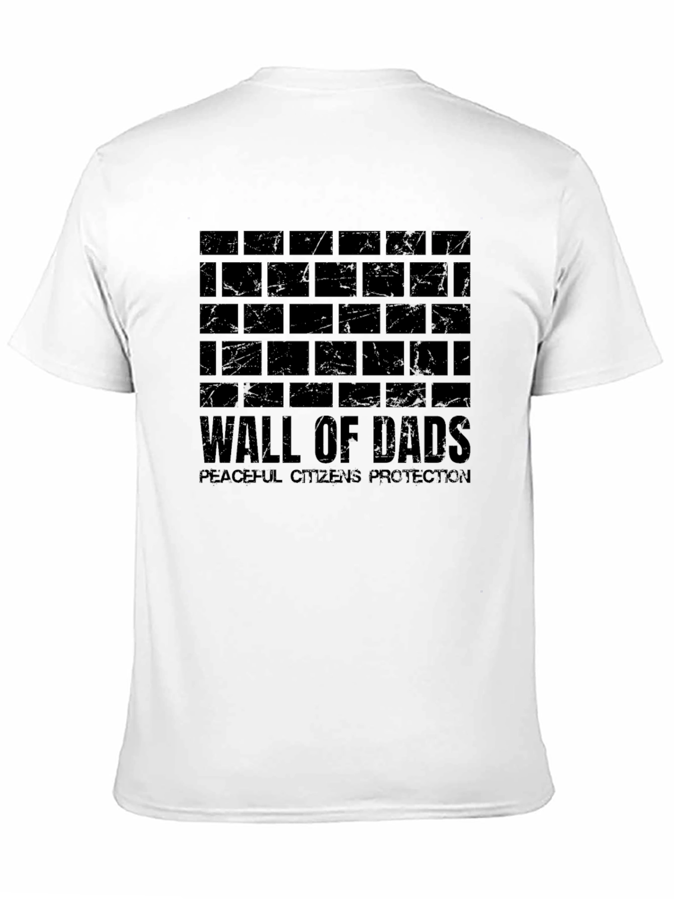 Wall of Dads Graphic Tee - Peaceful Citizens Protection