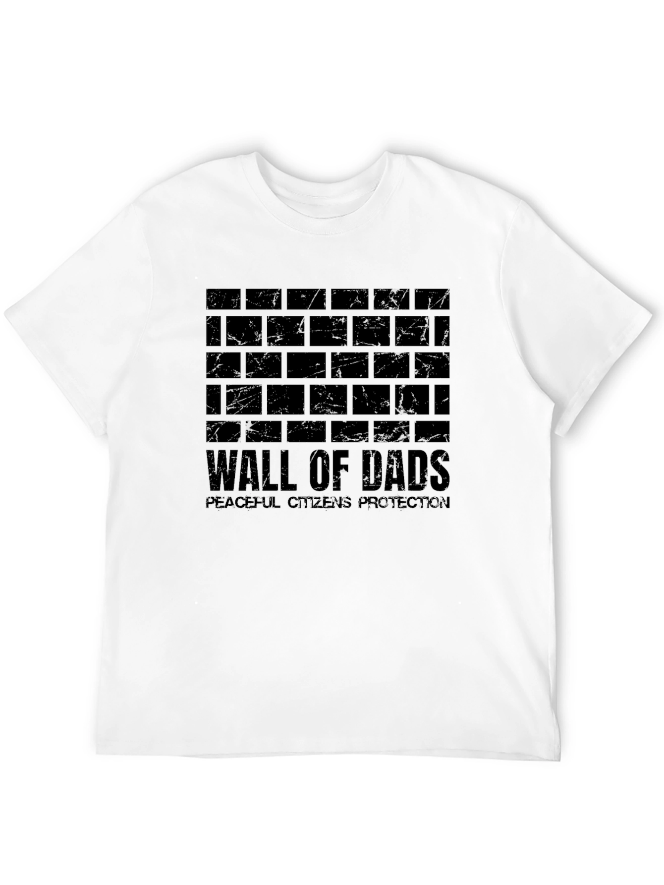Wall of Dads Graphic Tee - Peaceful Citizens Protection