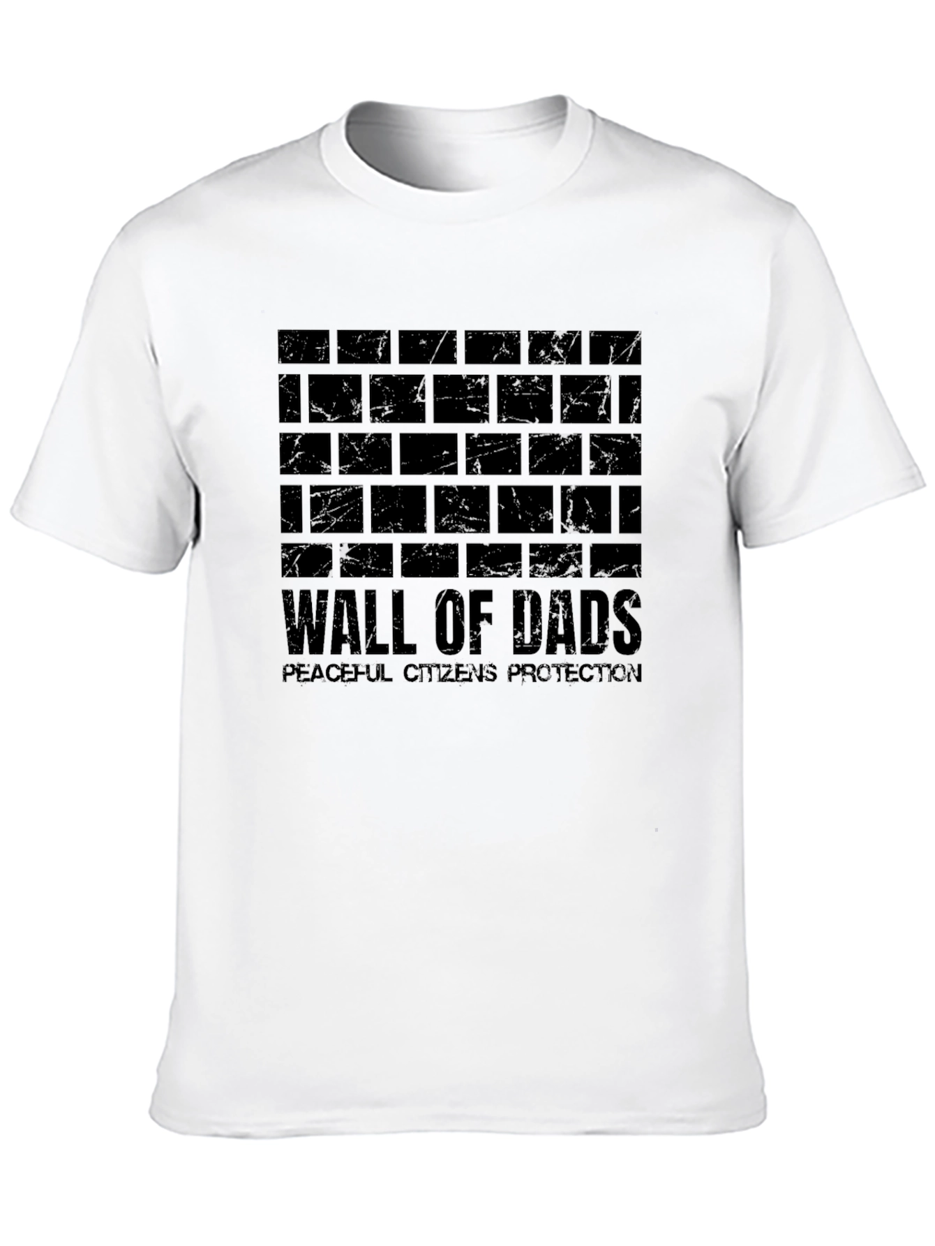 Wall of Dads Graphic Tee - Peaceful Citizens Protection