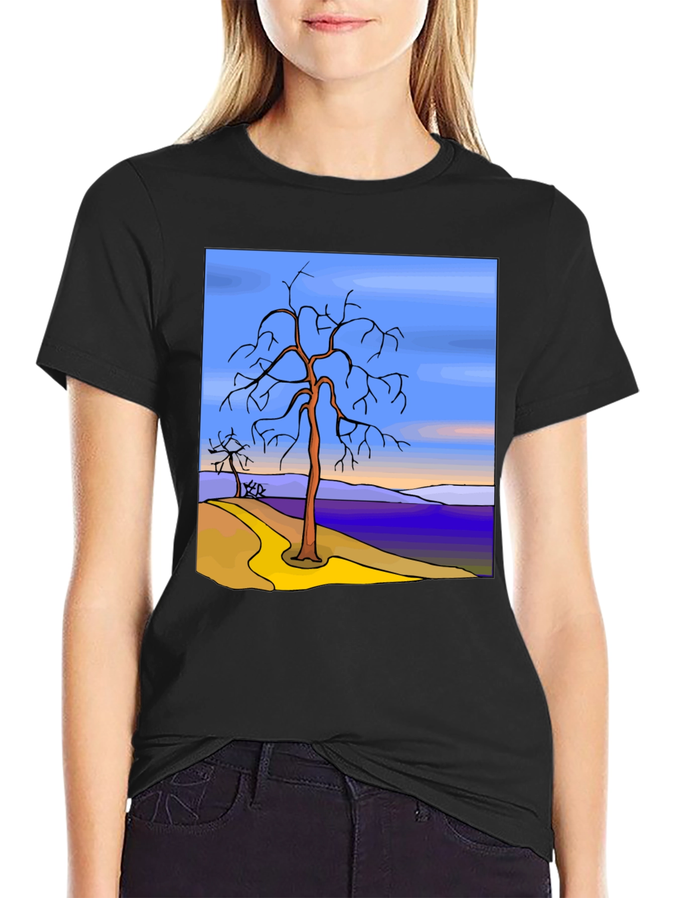 Nature Tree Graphic T-Shirt - Unique Design