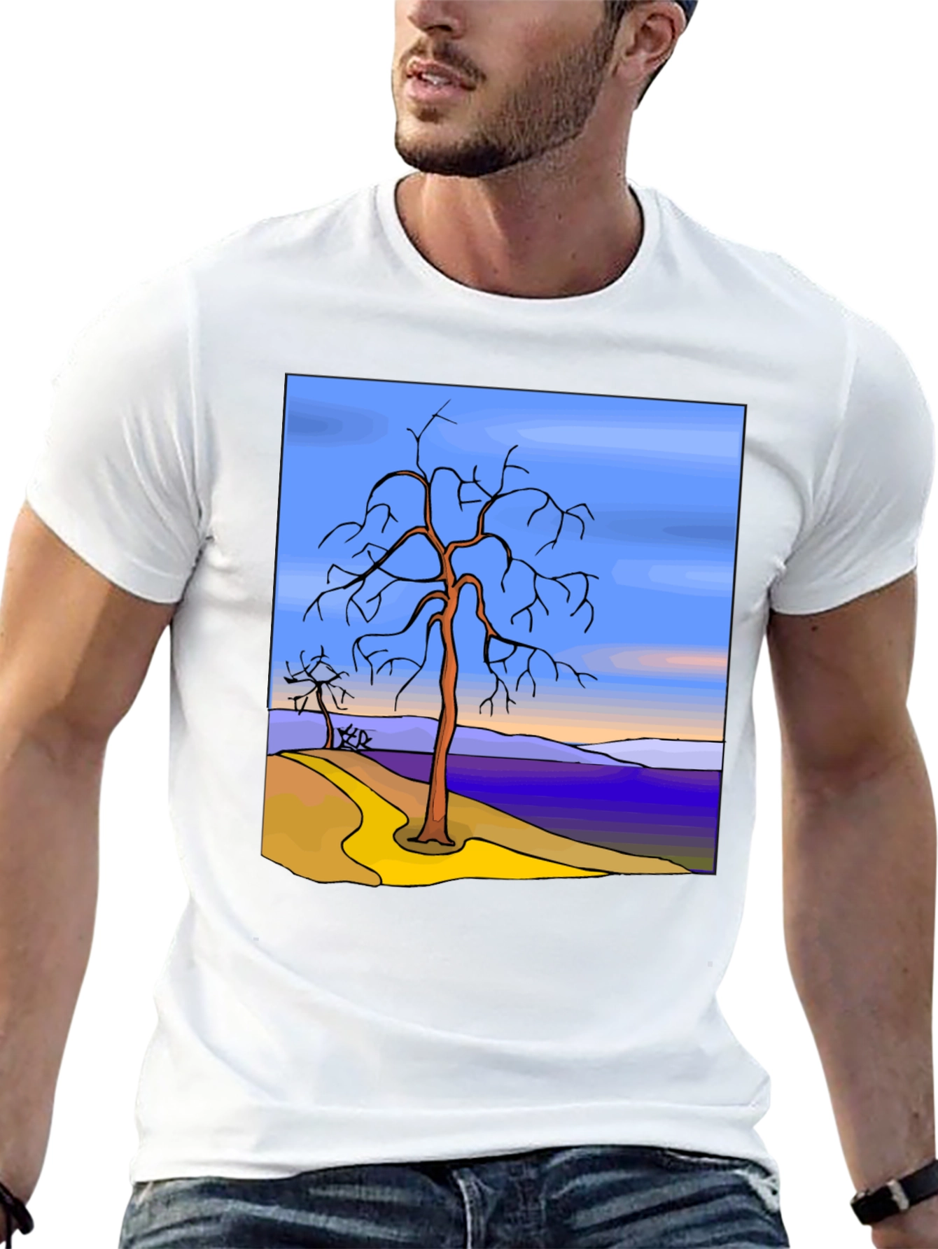 Nature Tree Graphic T-Shirt - Unique Design