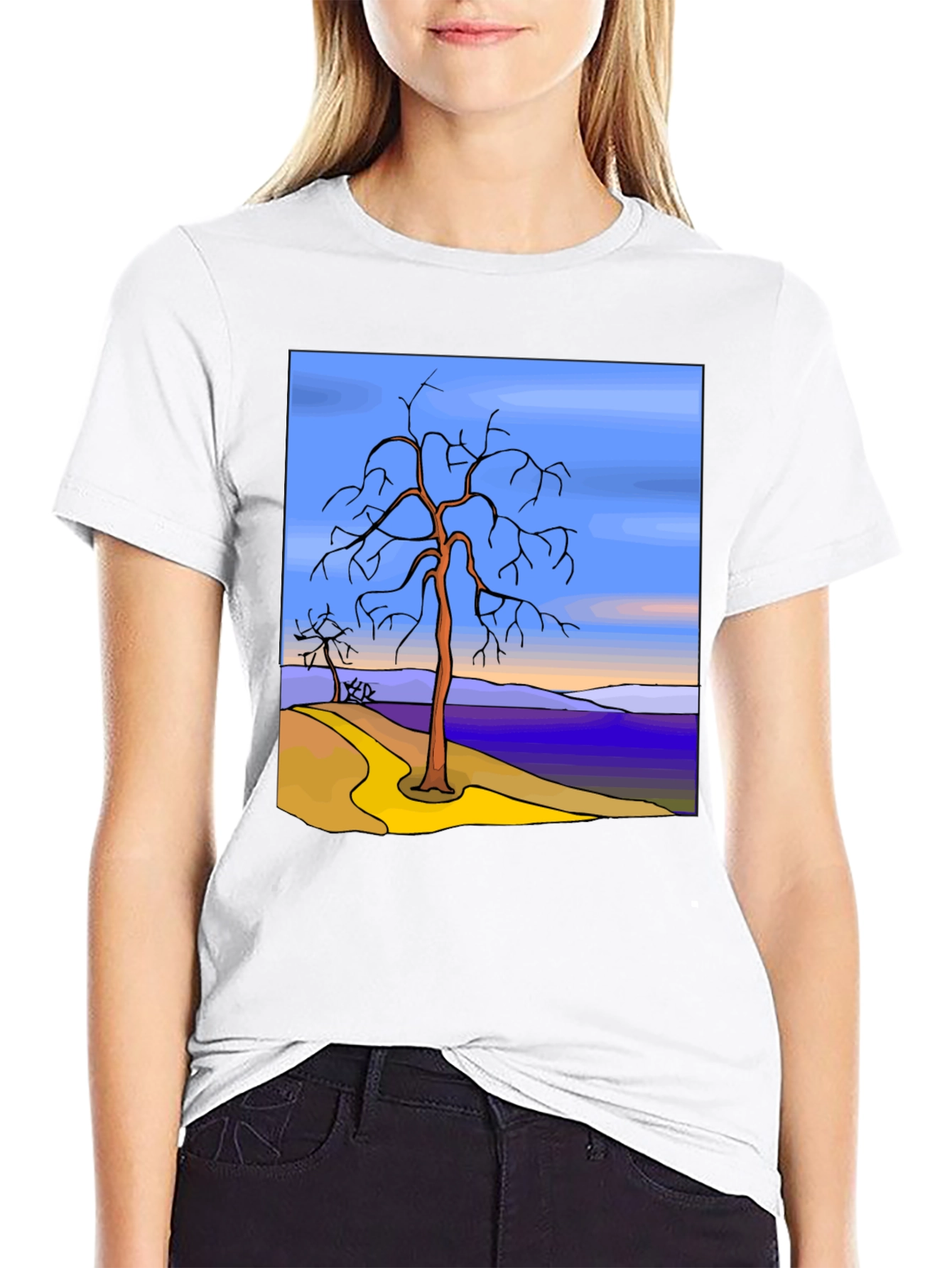 Nature Tree Graphic T-Shirt - Unique Design
