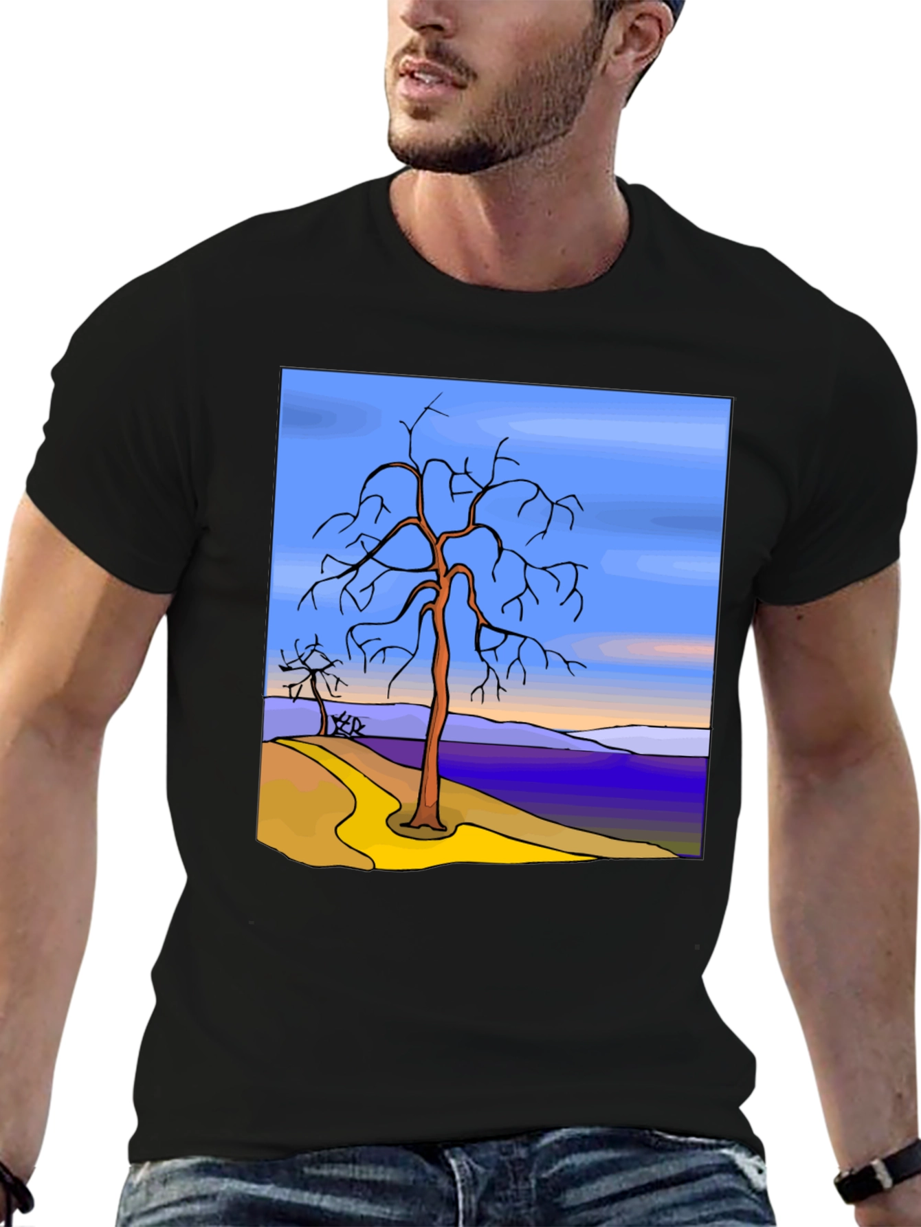 Nature Tree Graphic T-Shirt - Unique Design