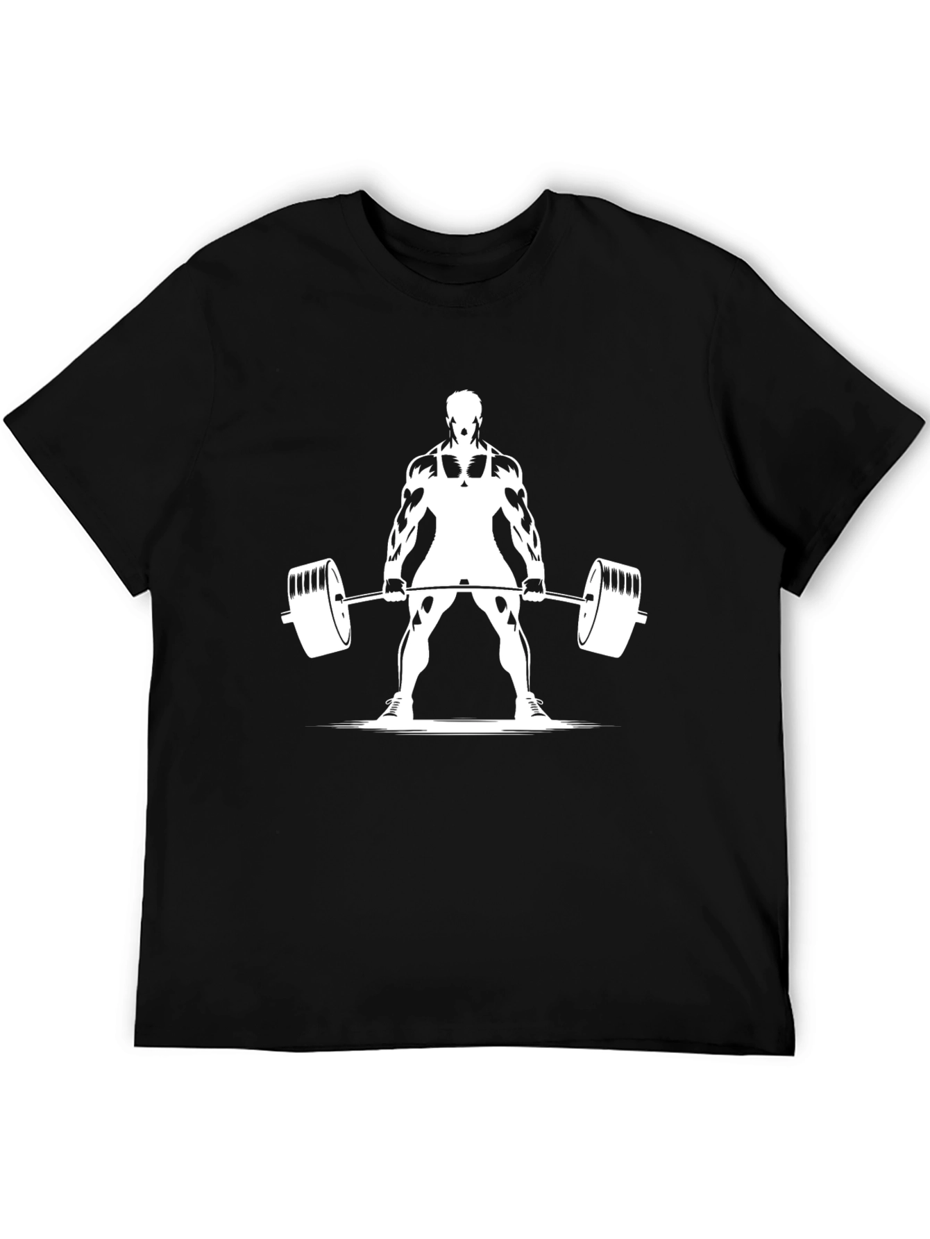 Weightlifting Graphic Tee - Black