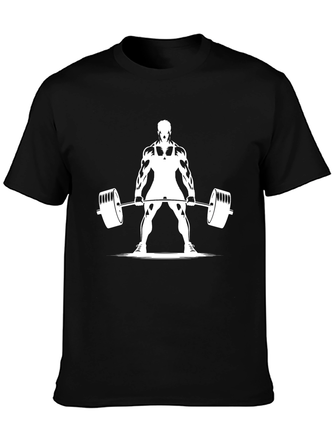 Weightlifting Graphic Tee - Black