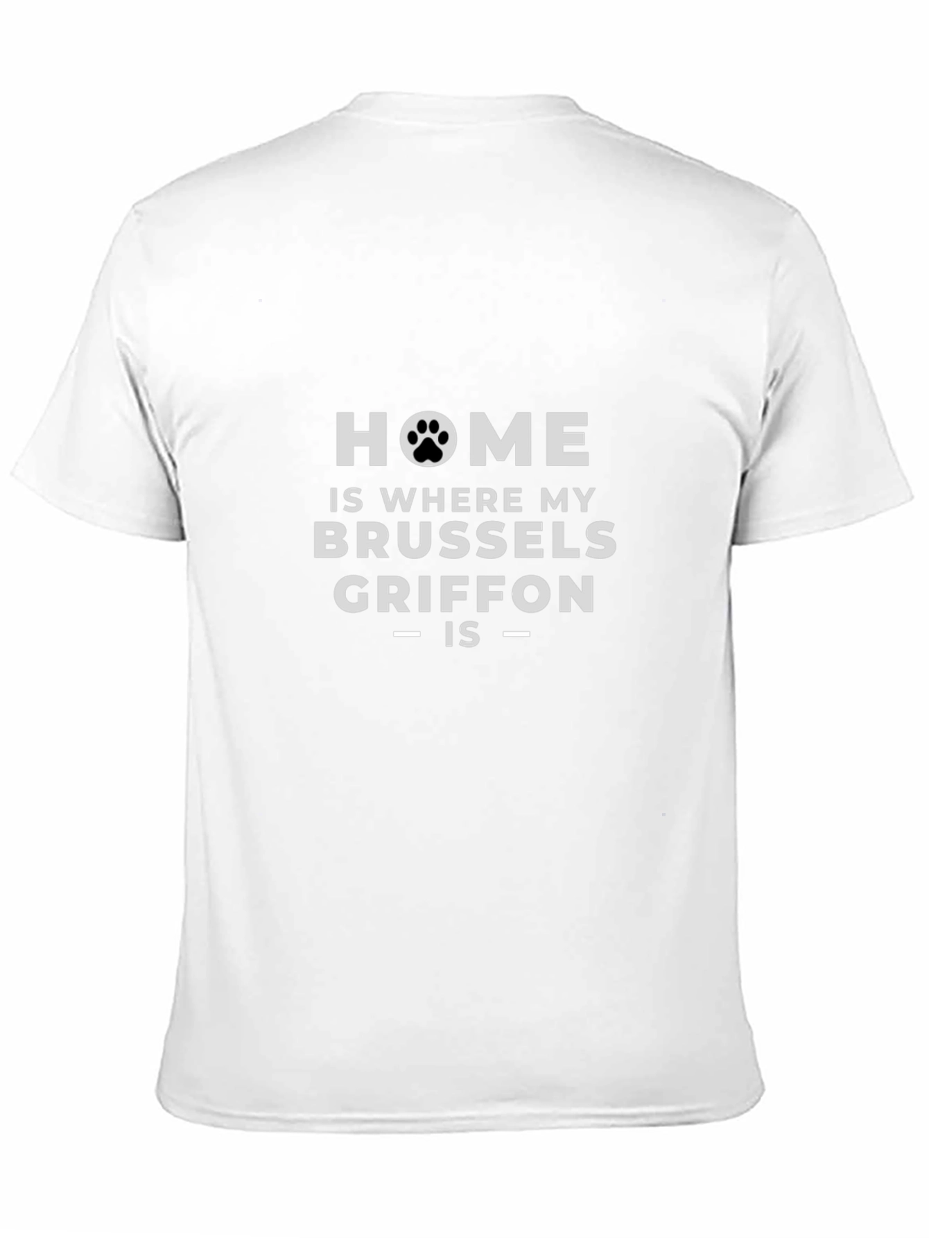 Brussels Griffon Home T-Shirt - Dog Lover Tee