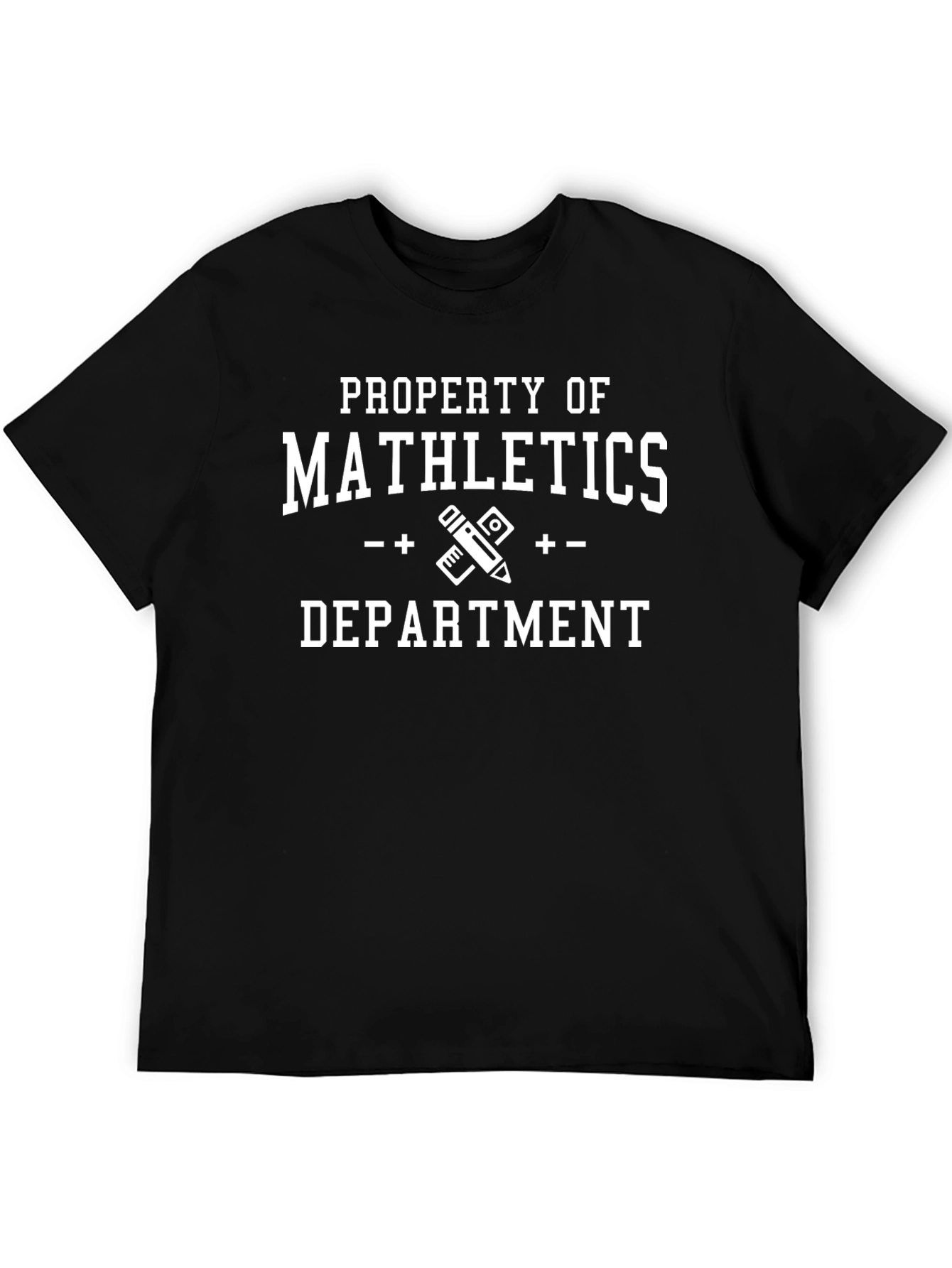 Mathletics Department T-Shirt - Black