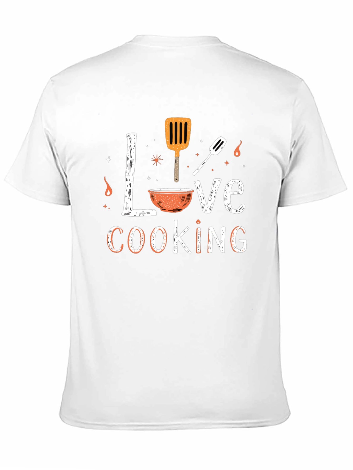 Love Cooking Graphic Tee | Culinary Passion T-Shirt