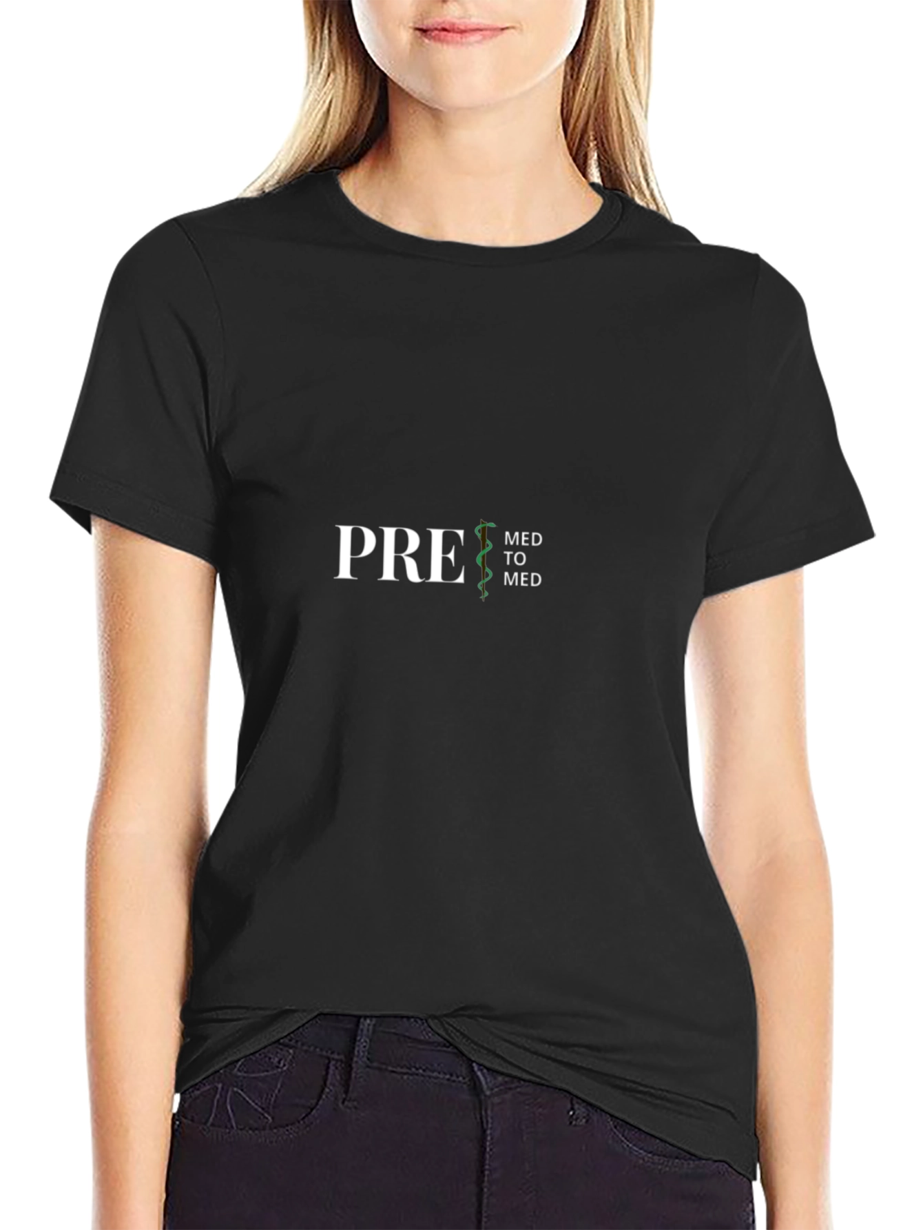 Pre Med T-Shirt - Black Medical Student Tee