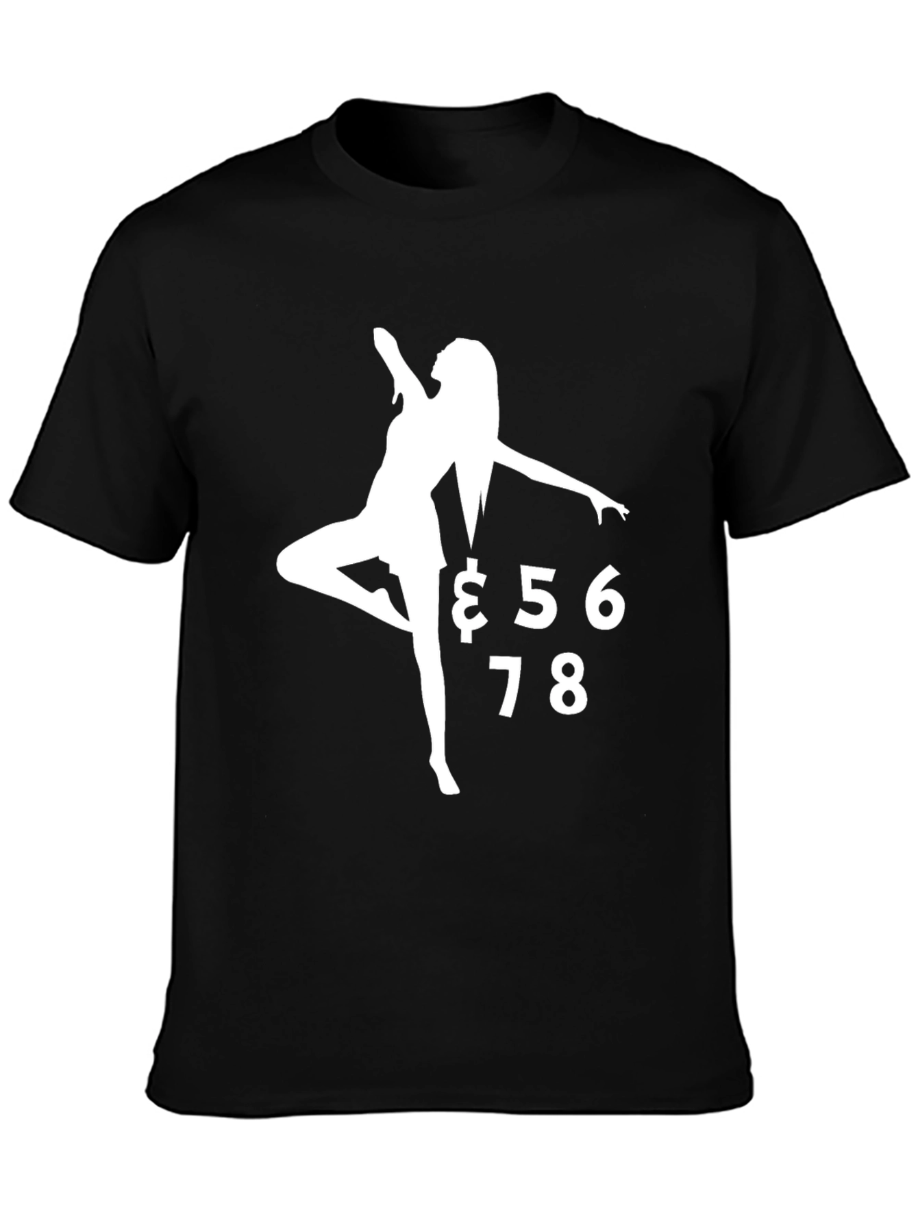 Silhouette Dance Black T-Shirt