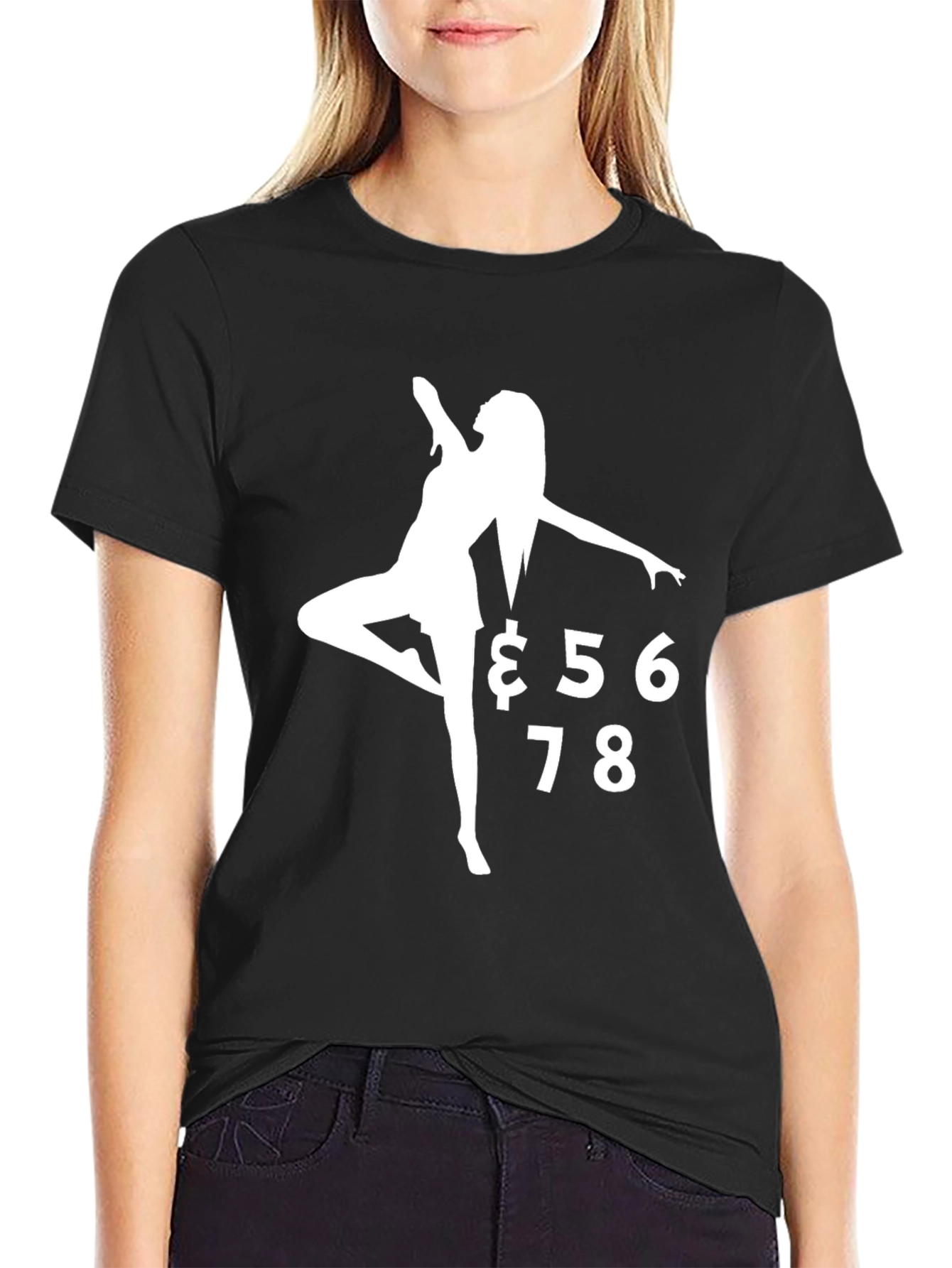 Silhouette Dance Black T-Shirt