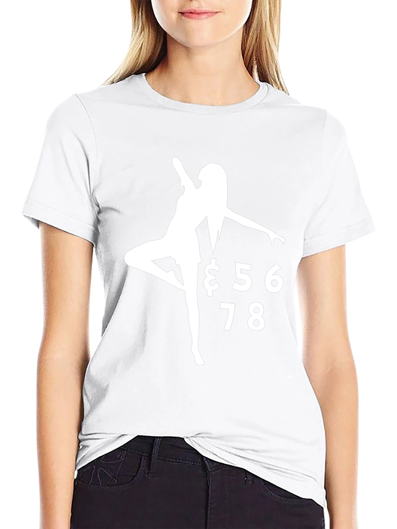 Silhouette Dance Black T-Shirt