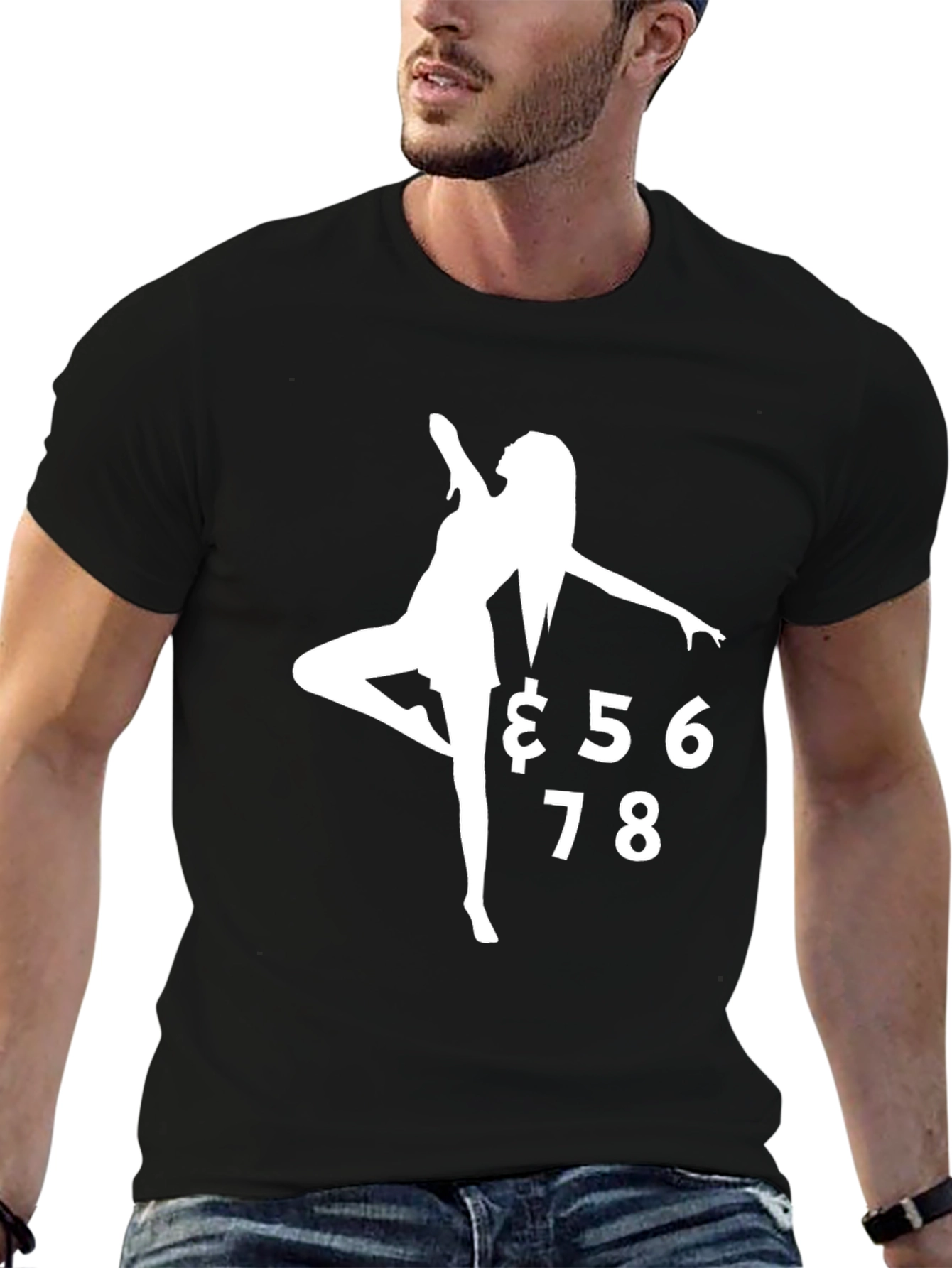 Silhouette Dance Black T-Shirt