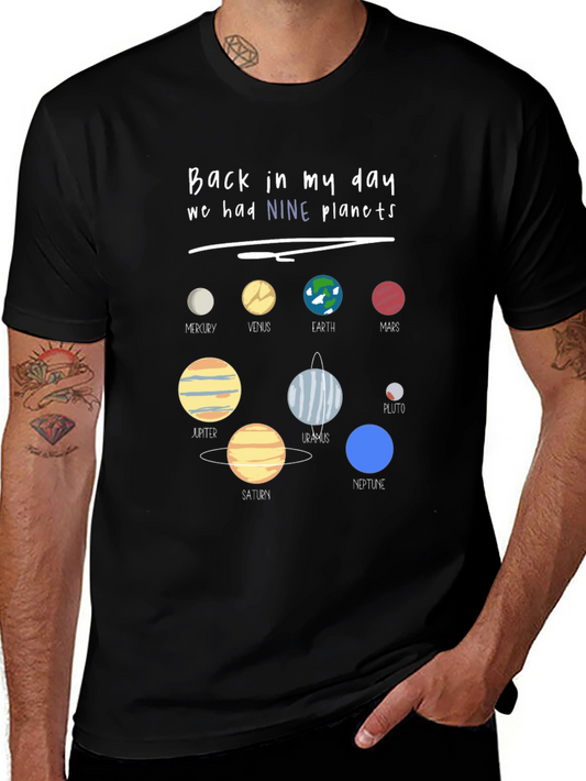 Nine Planets Graphic Tee