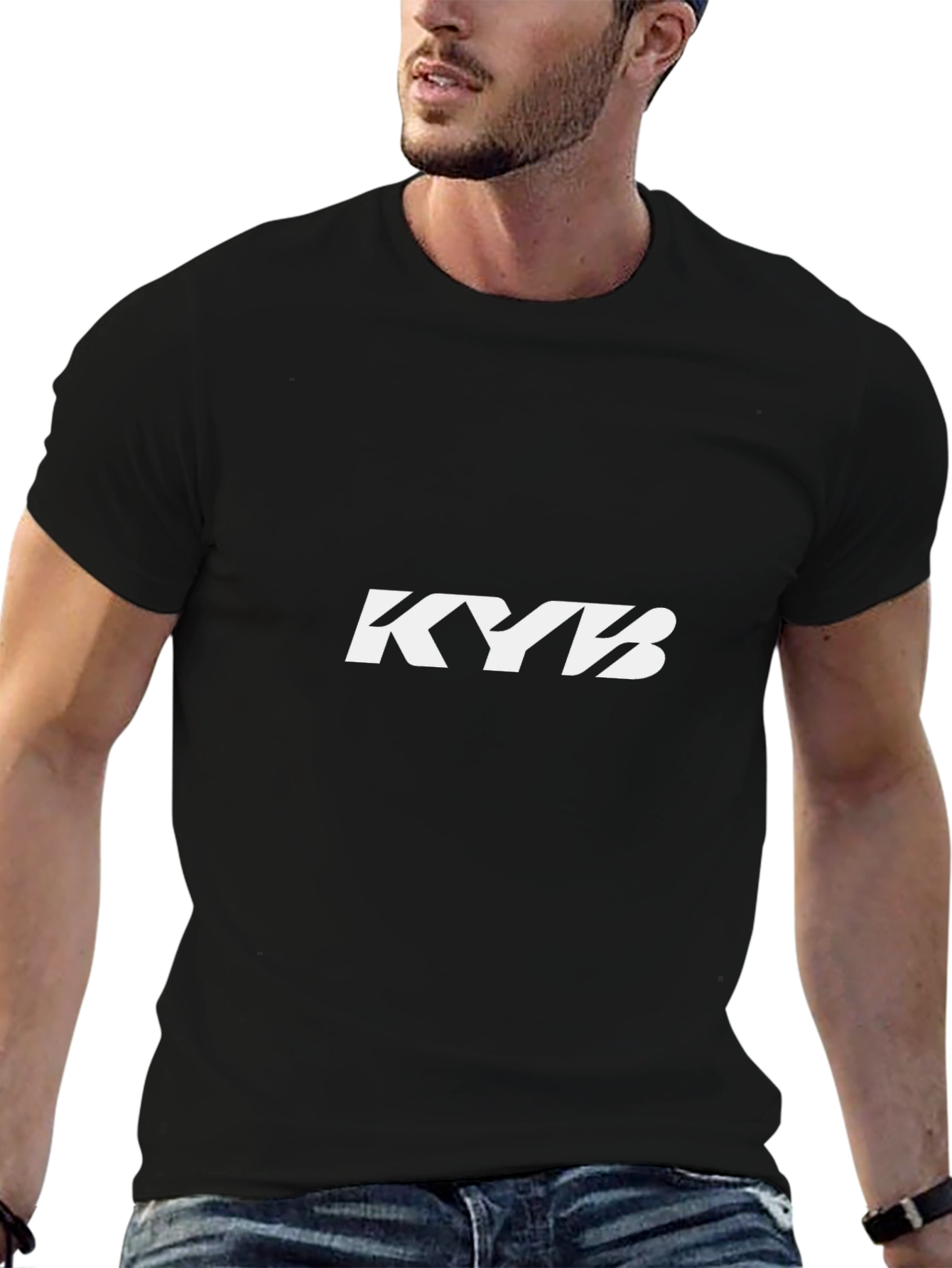 KYB Logo Graphic Black T-Shirt