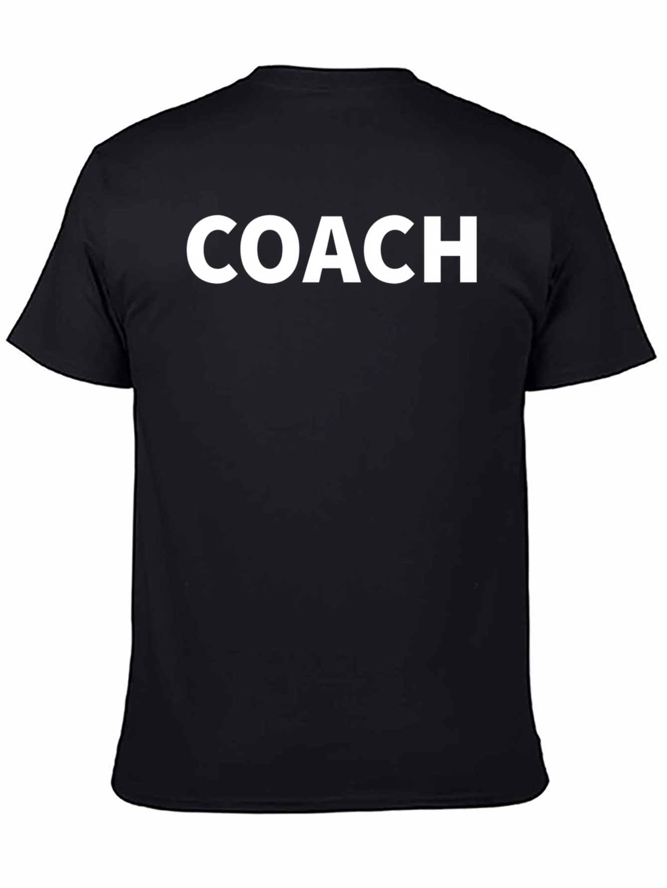 Coach T-Shirt - Black Crew Neck Tee