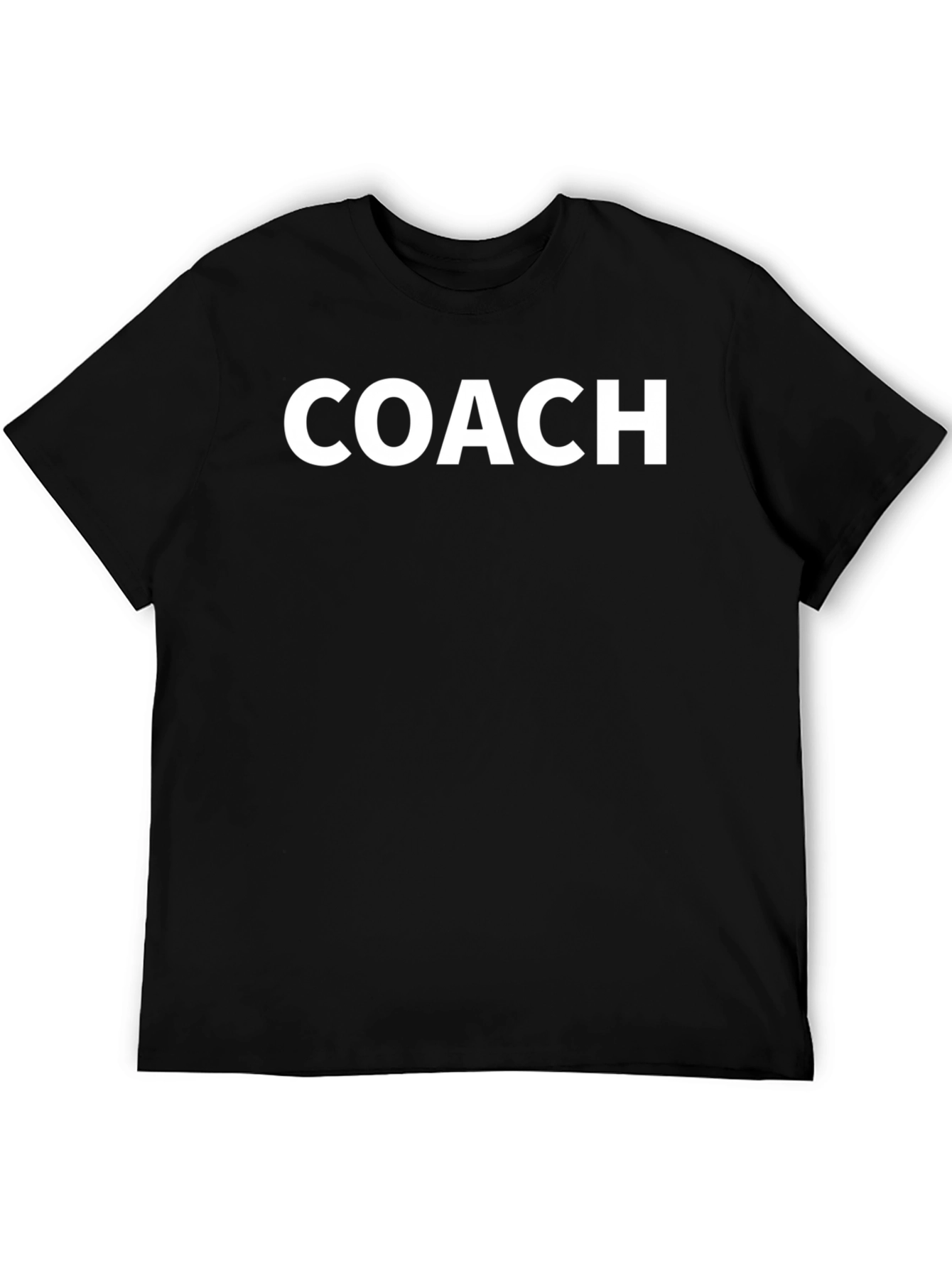 Coach T-Shirt - Black Crew Neck Tee